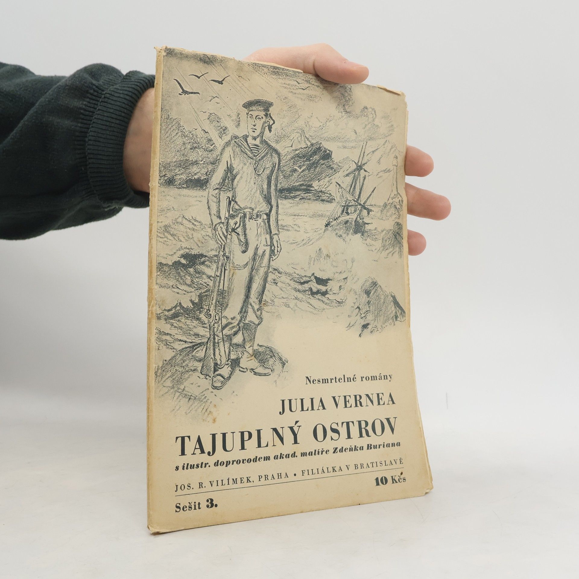 Jules Verne Tajuplný ostrov 3
