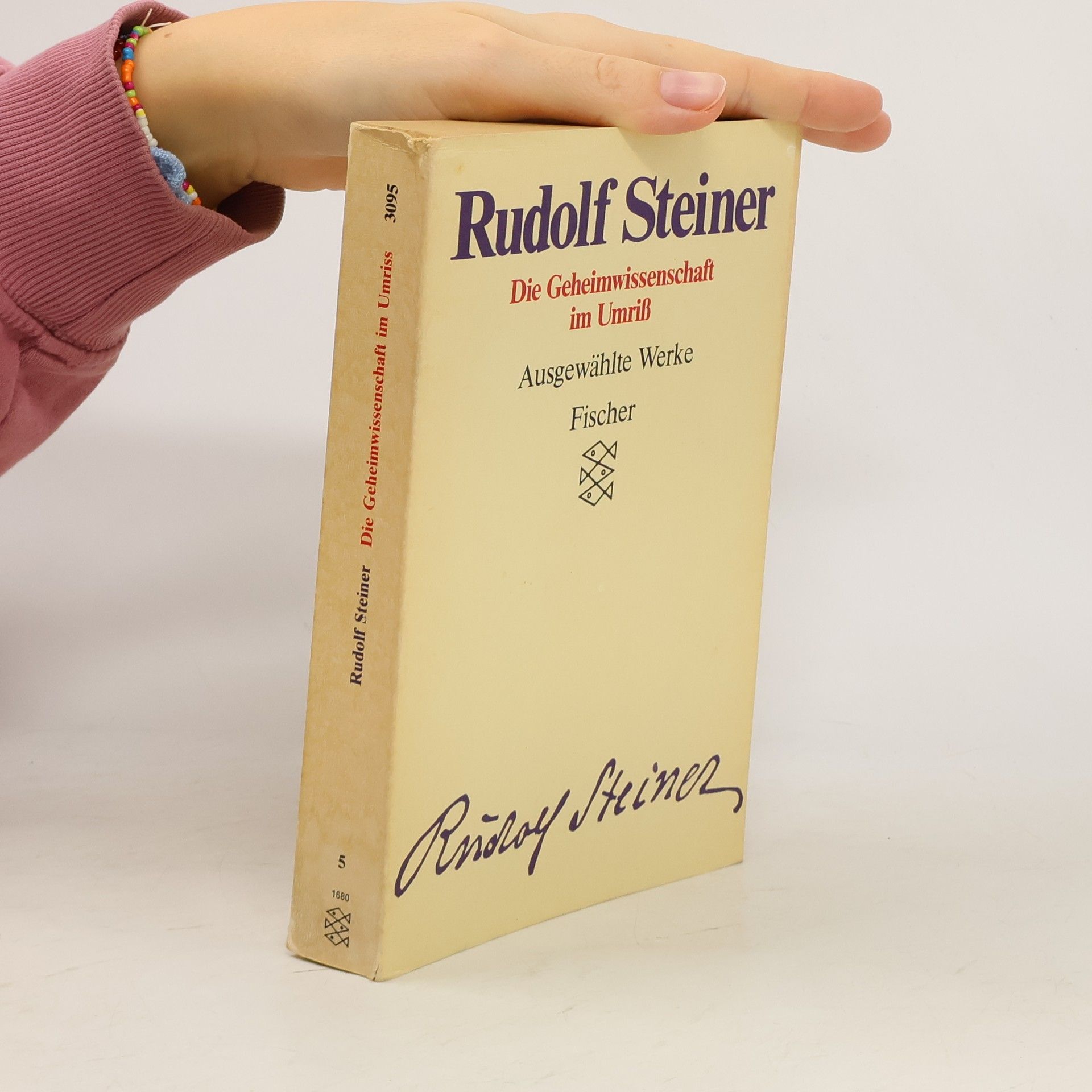 Rudolf Steiner Ausgewählte Werke: Die Geheimwissenschaft im Umriss