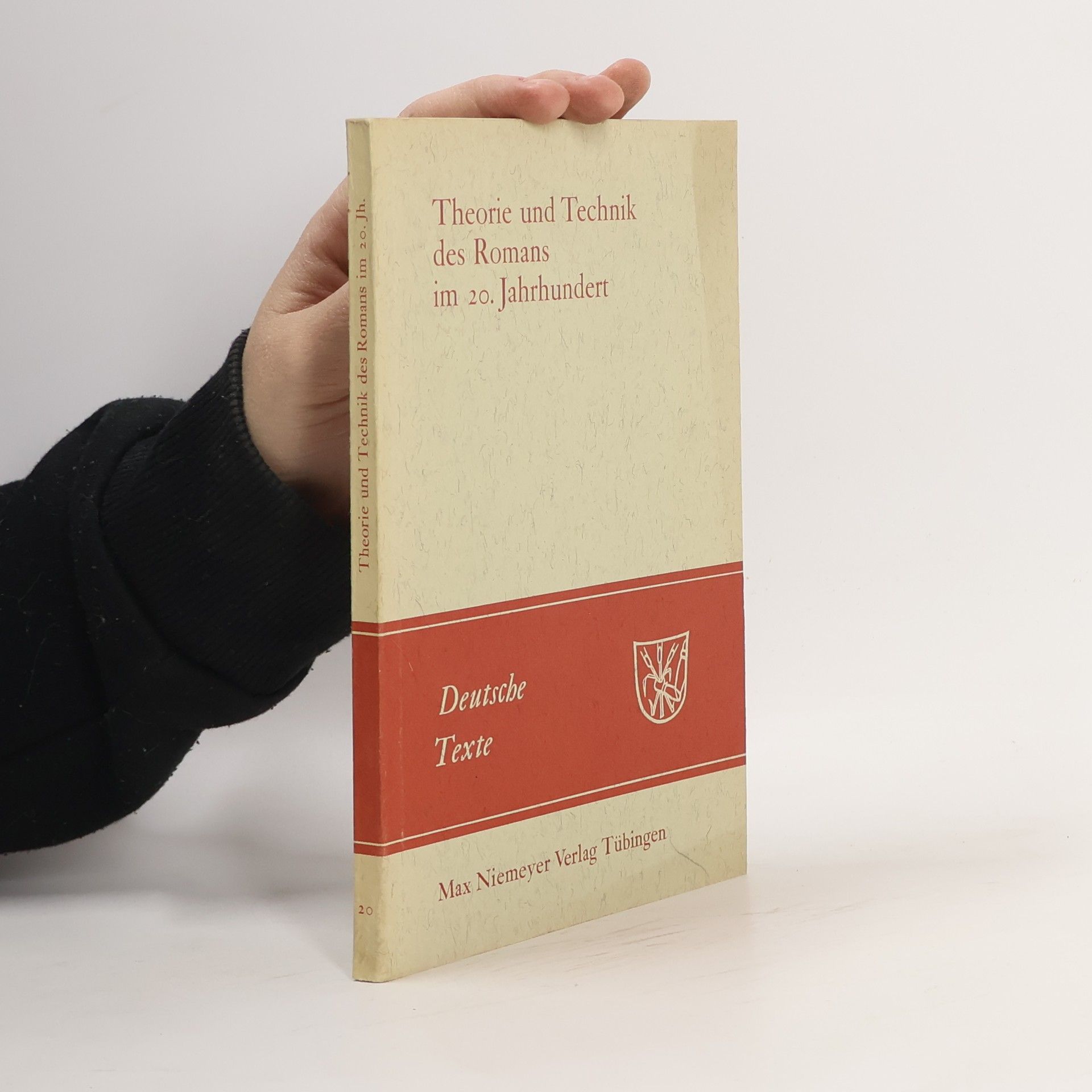 Hartmut Steinecke Theorie und Technik des Romans im 20. Jahrhundert.