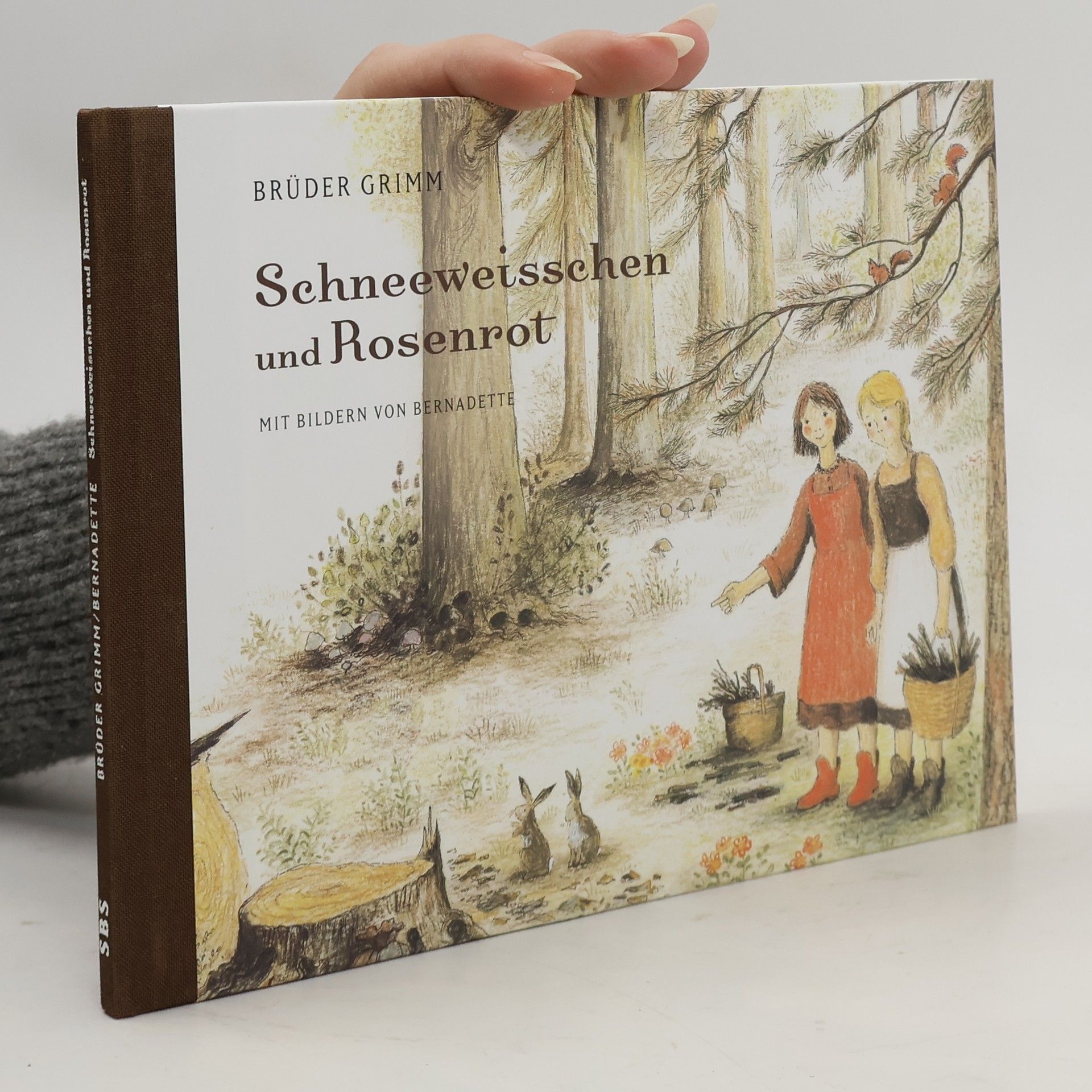 bratři Grimmové Schneeweisschen und Rosenrot