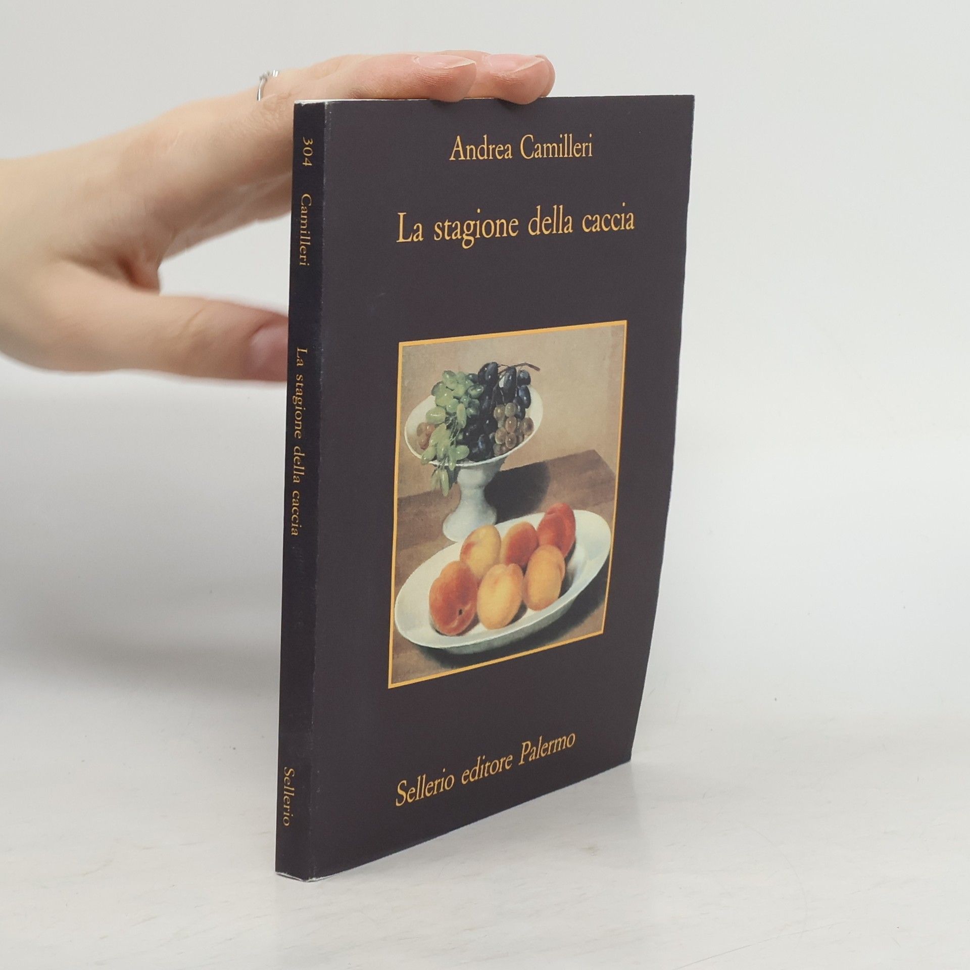 Andrea Camilleri La stagione della caccia. Jagdsaison, italien. Ausgabe