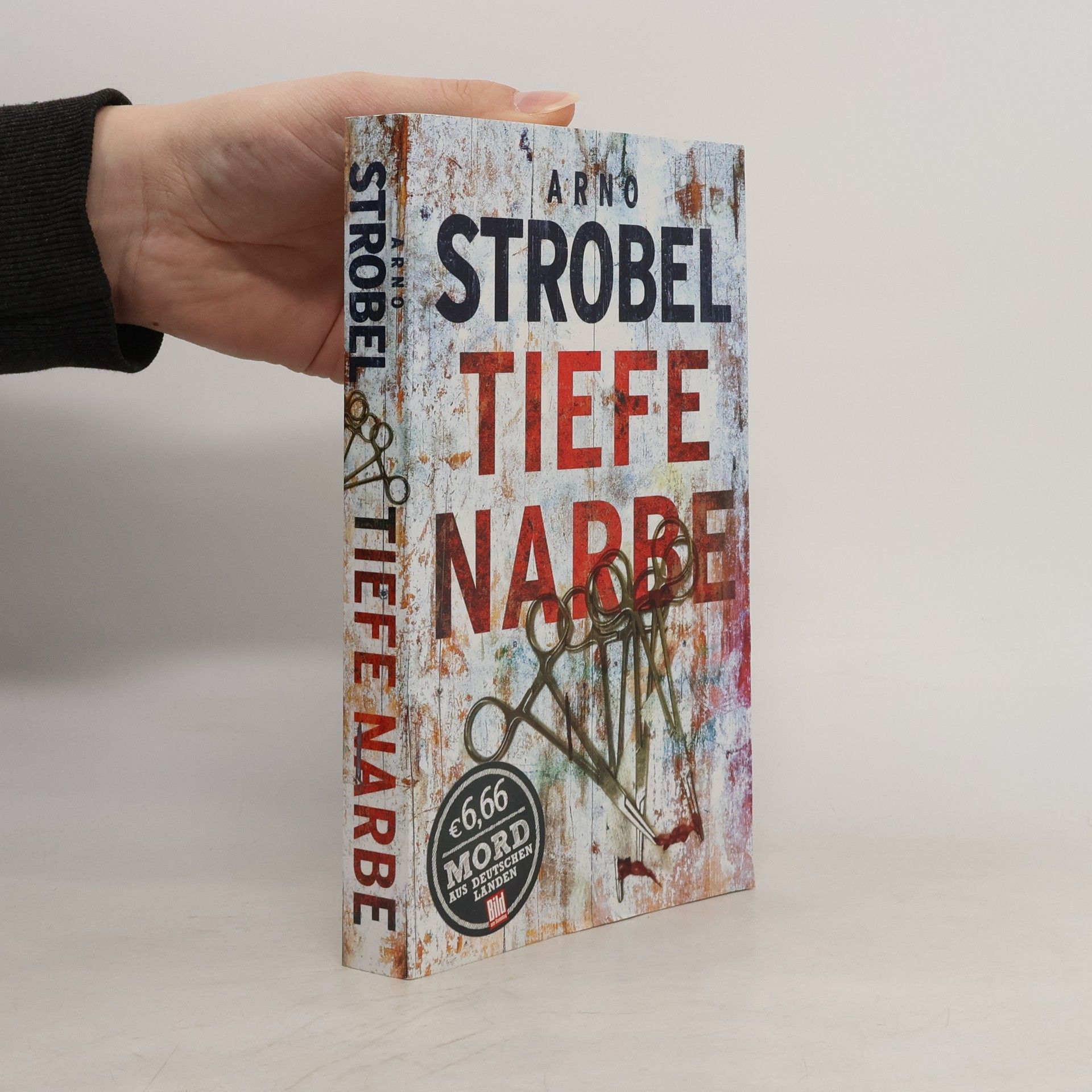 Arno Strobel Im Kopf des Mörders - tiefe Narbe