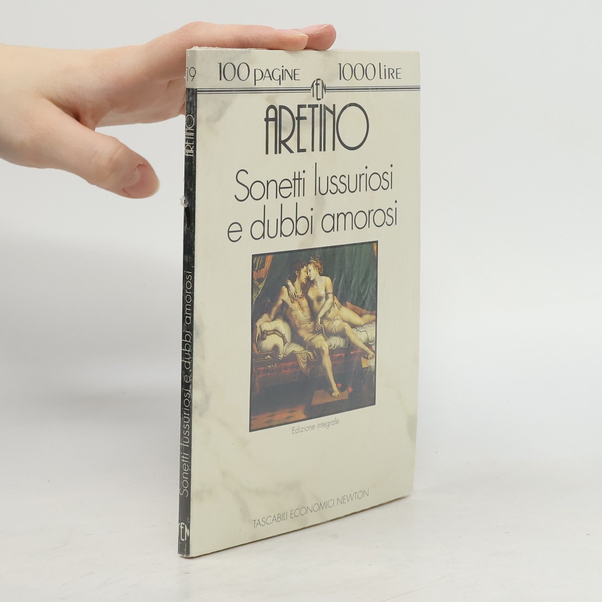 Pietro Aretino Tascabili Economici: Sonetti lussuriosi e dubbi amorosi