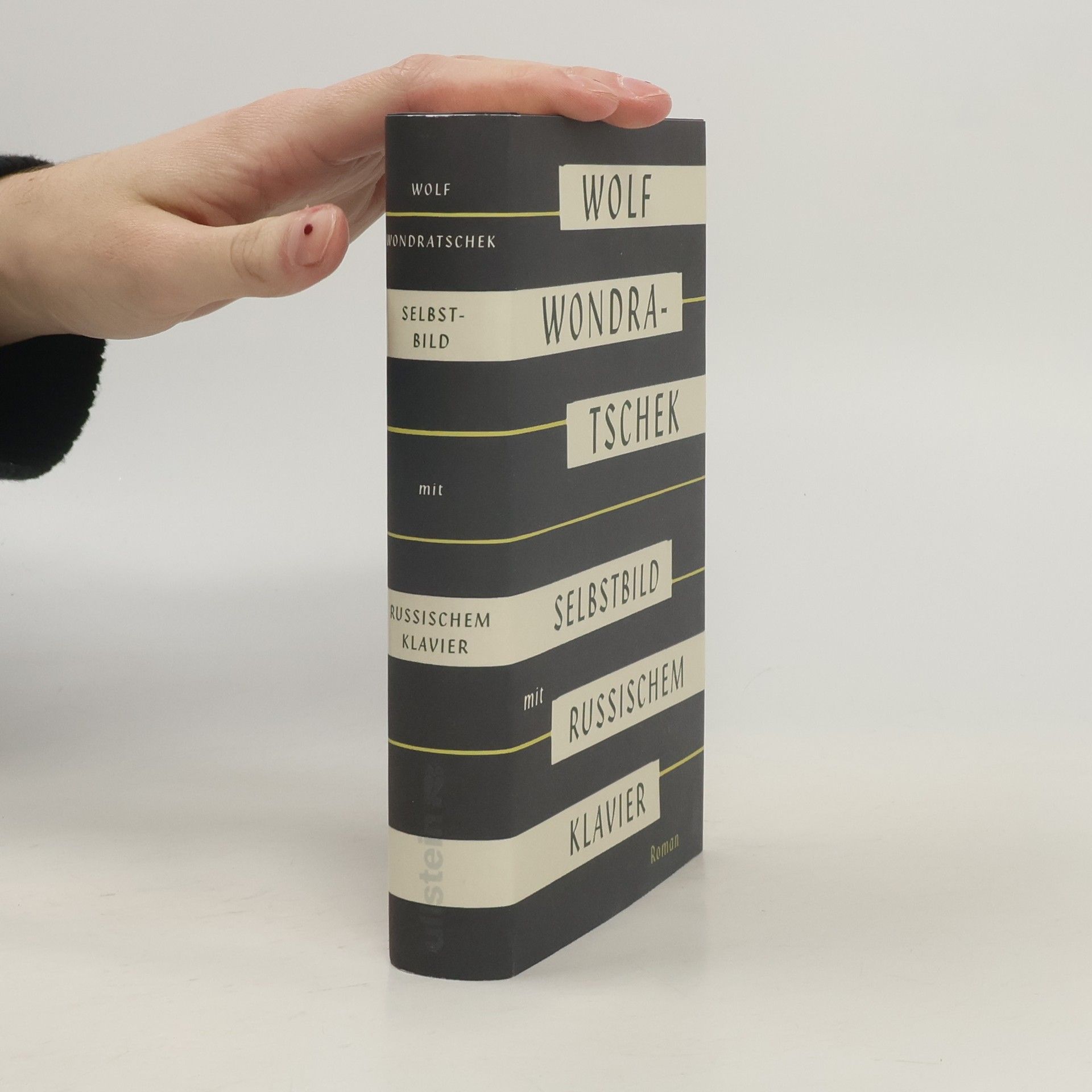 Wolf Wondratschek Selbstbild mit russischem Klavier