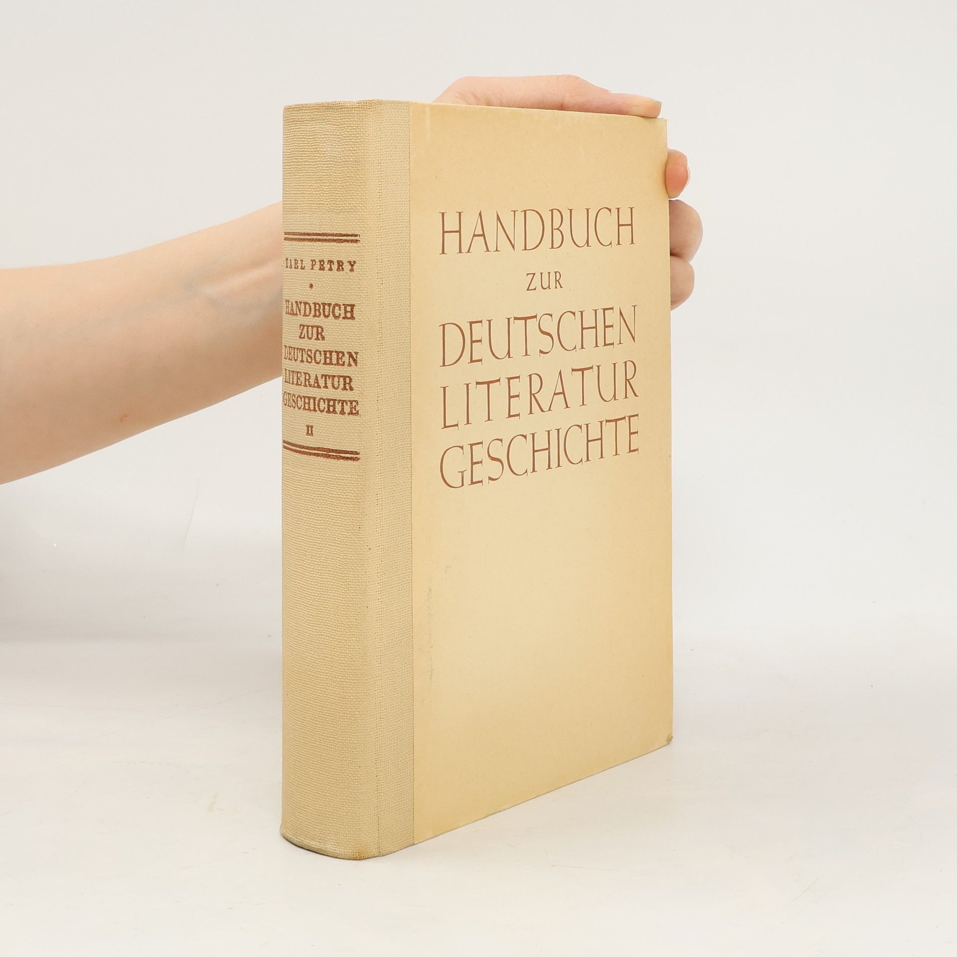 Autorenkollektiv Handbuch zur Deutschen Literatur Geschichte II.