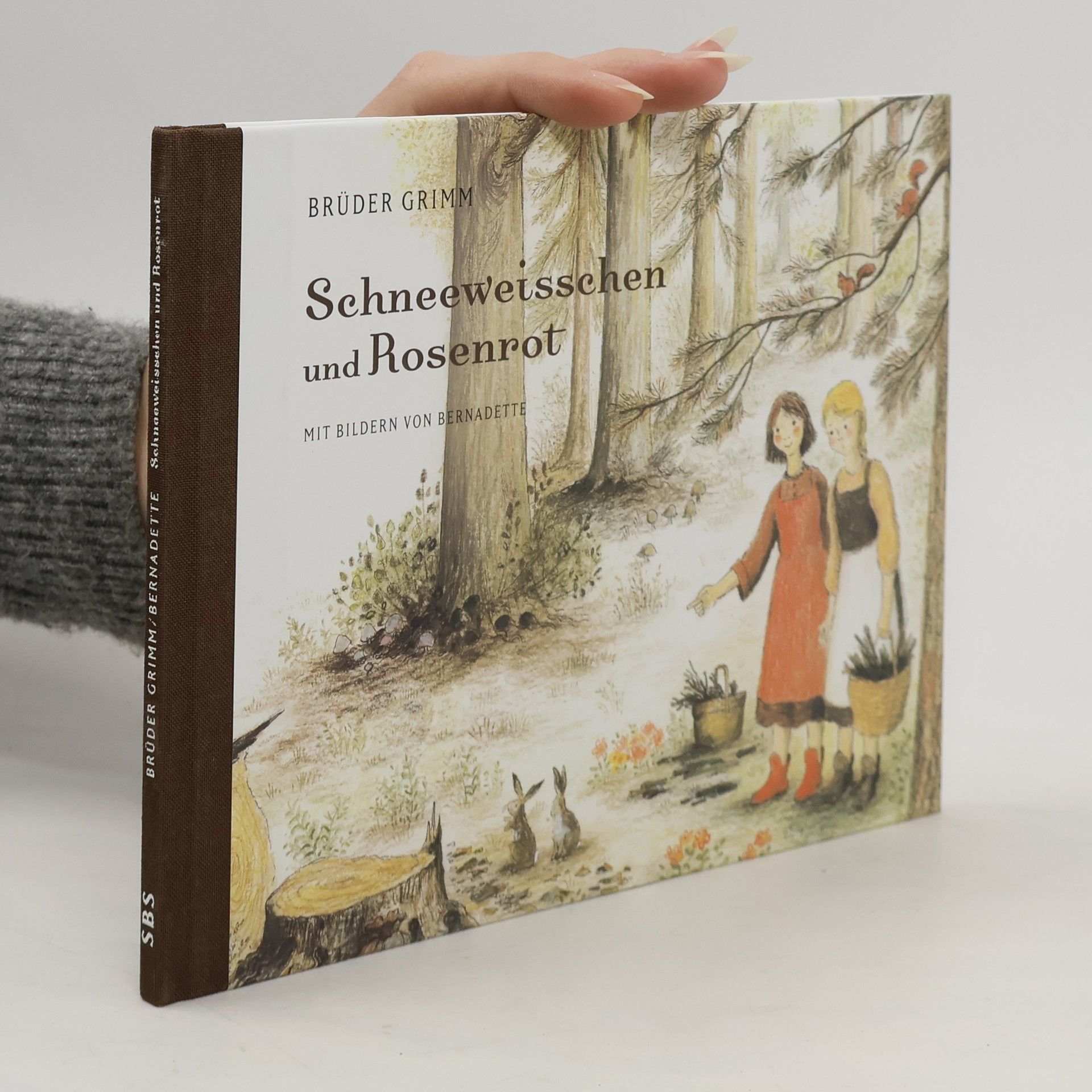 bratři Grimmové Schneeweisschen und Rosenrot