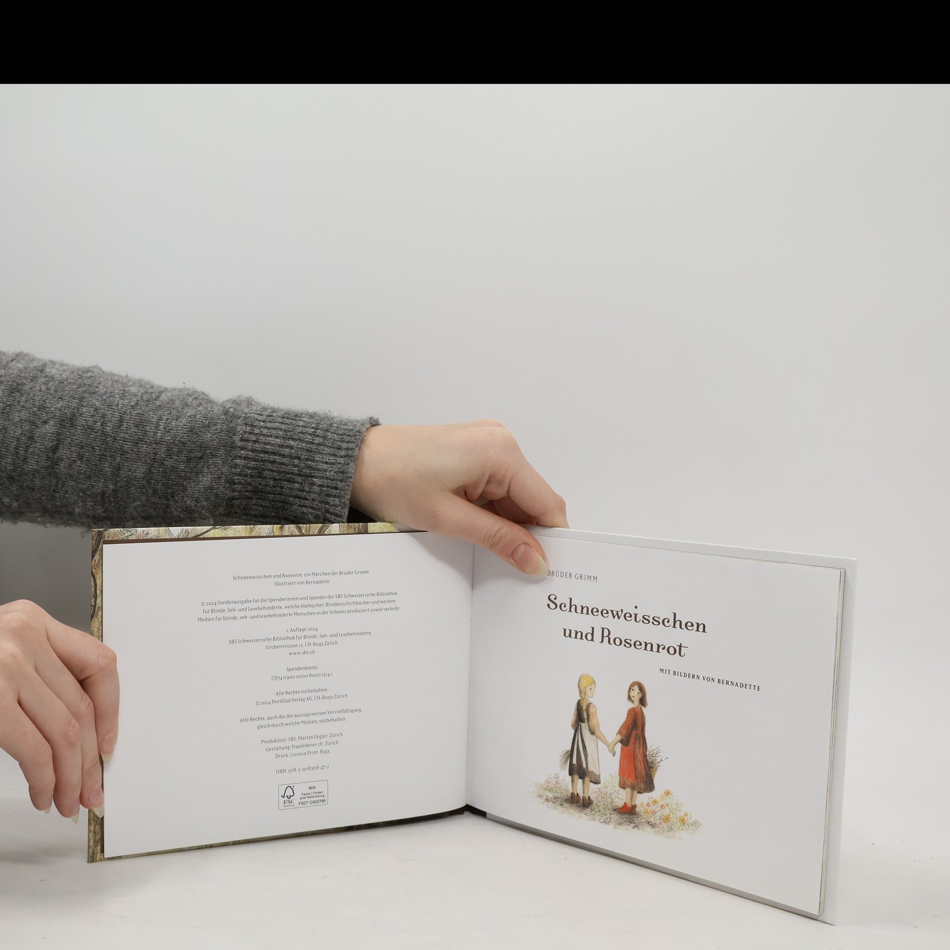 Jacob Grimm Schneeweisschen und Rosenrot