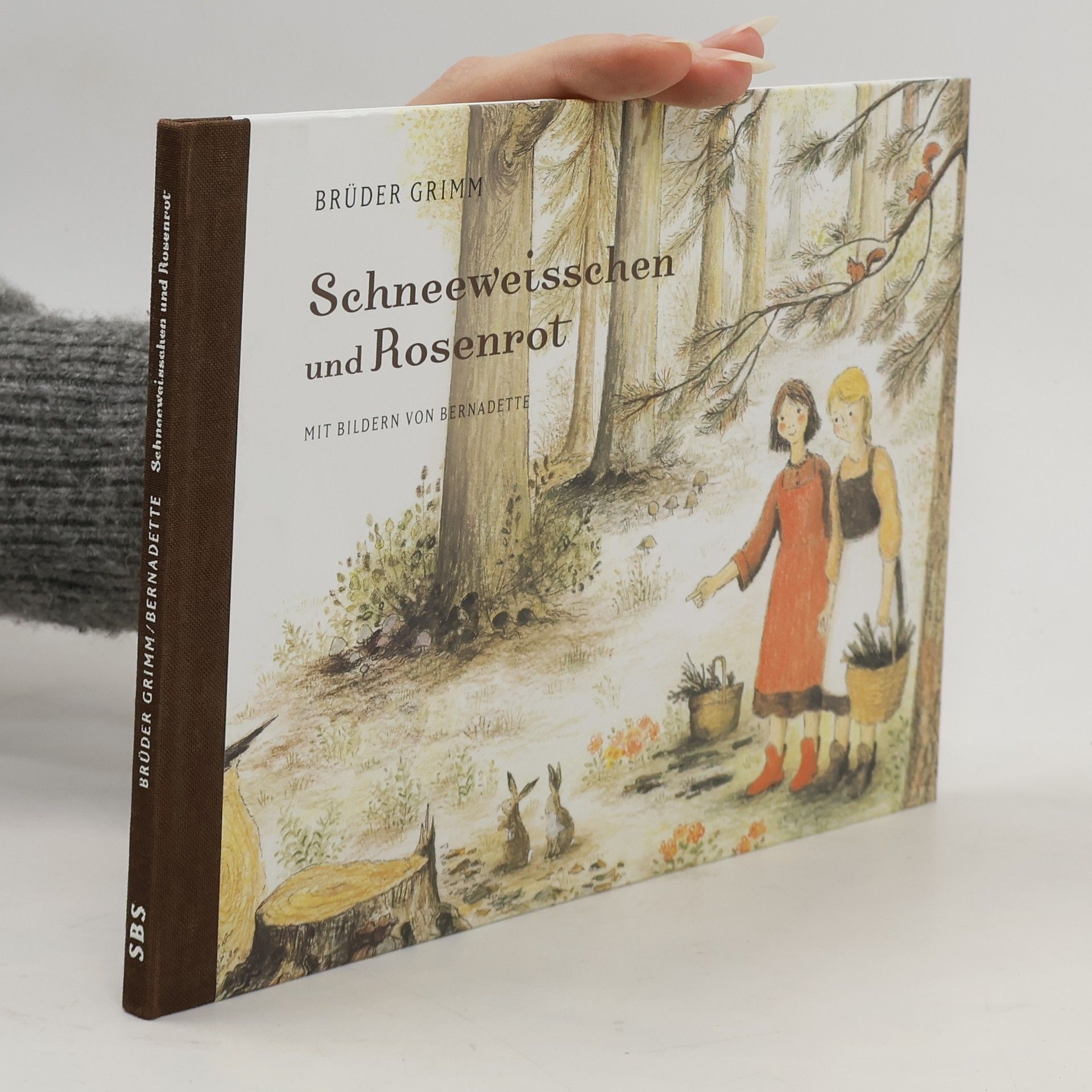 bratři Grimmové Schneeweisschen und Rosenrot