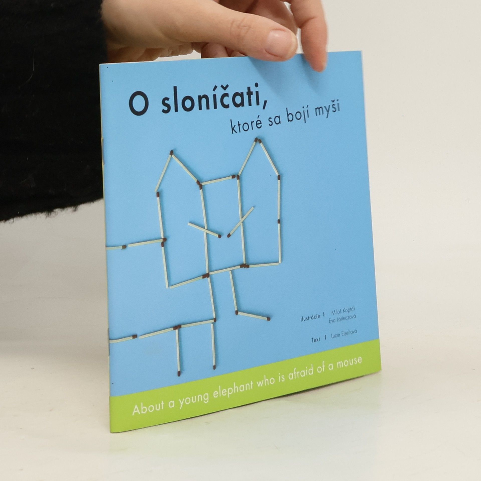 Collectif d'auteurs O sloníčati, ktoré sa bojí myši