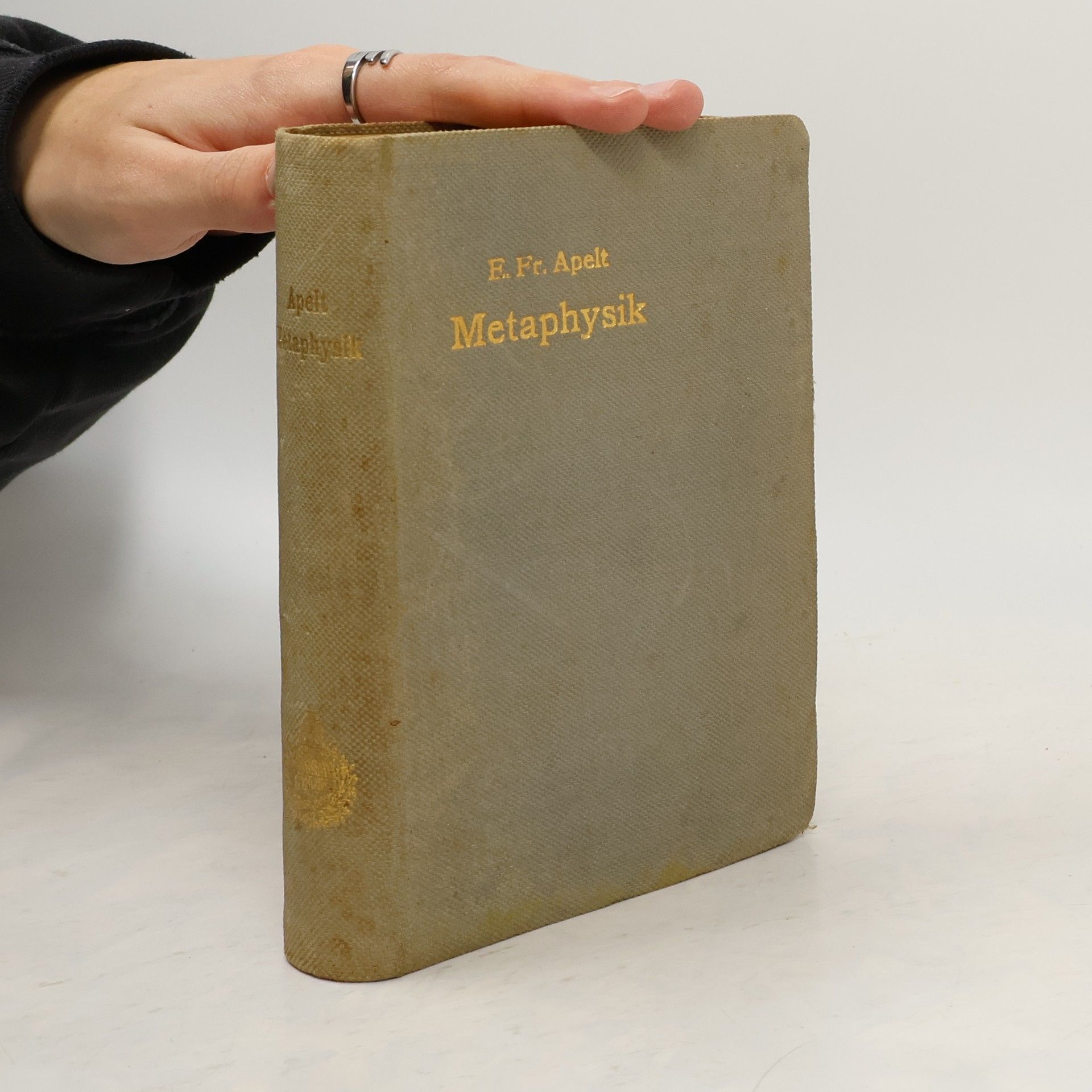 Ernst Friedrich Apelt Metaphysik