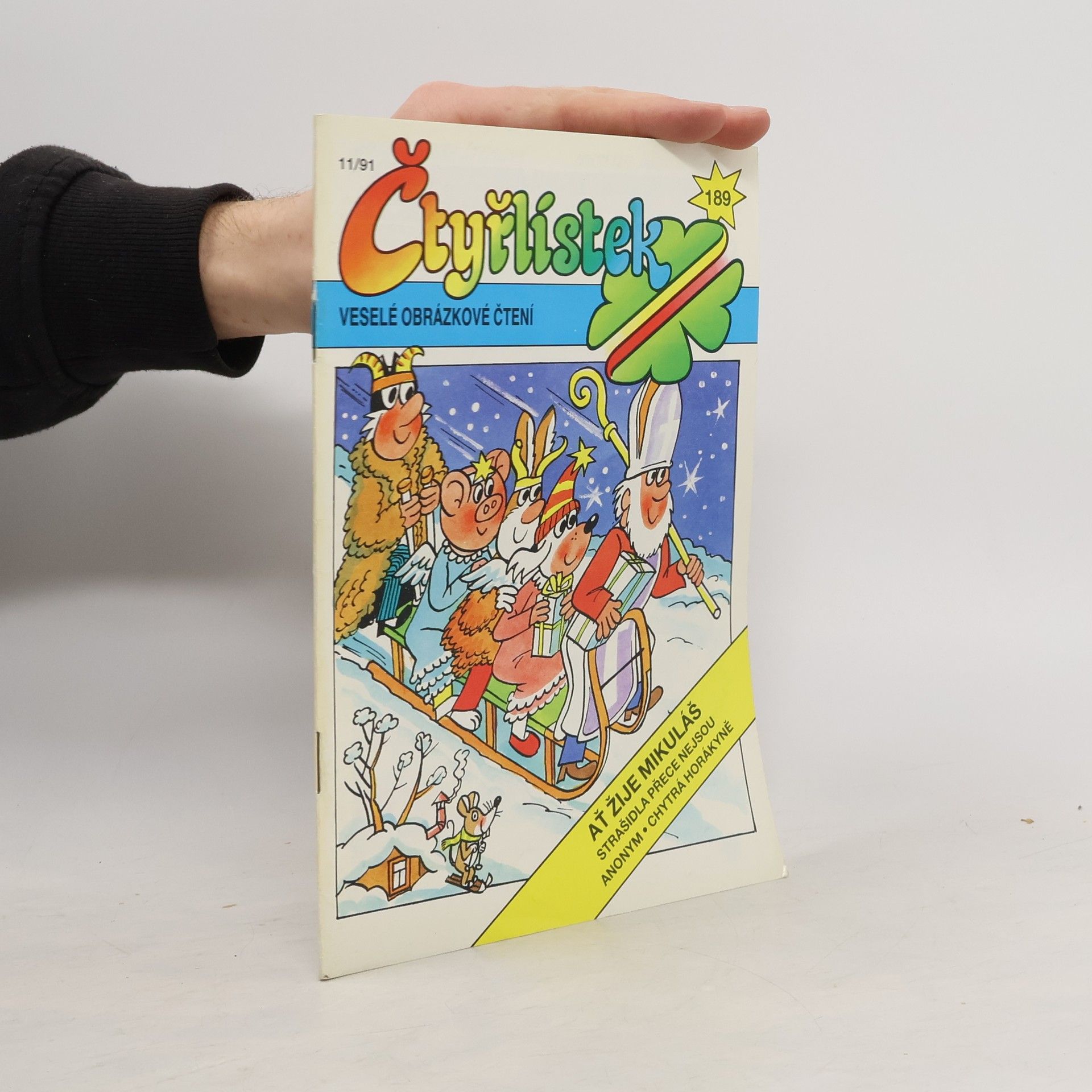 Kolektiv autorů Čtyřlístek 189. 11/1991