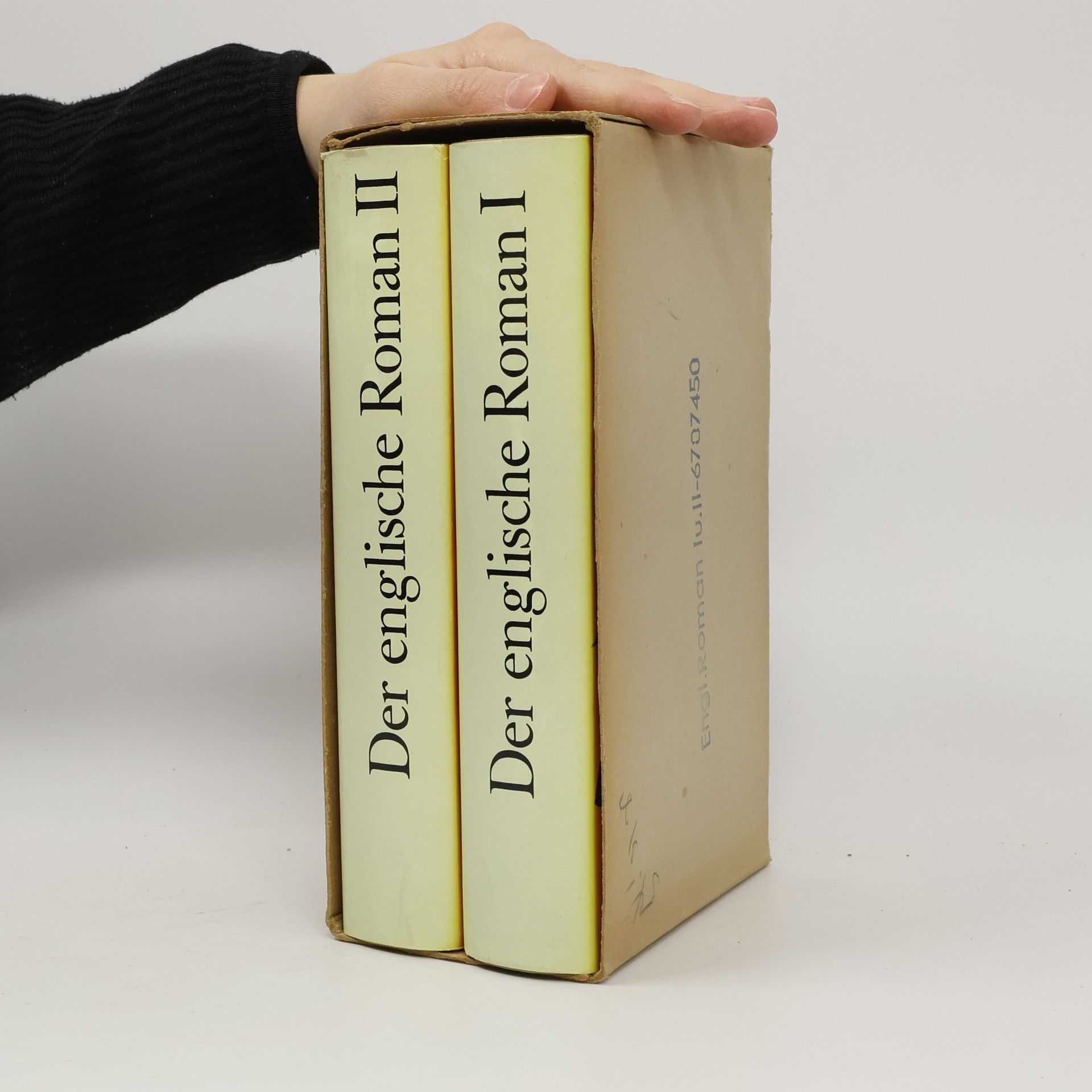 Der englische Roman I-II