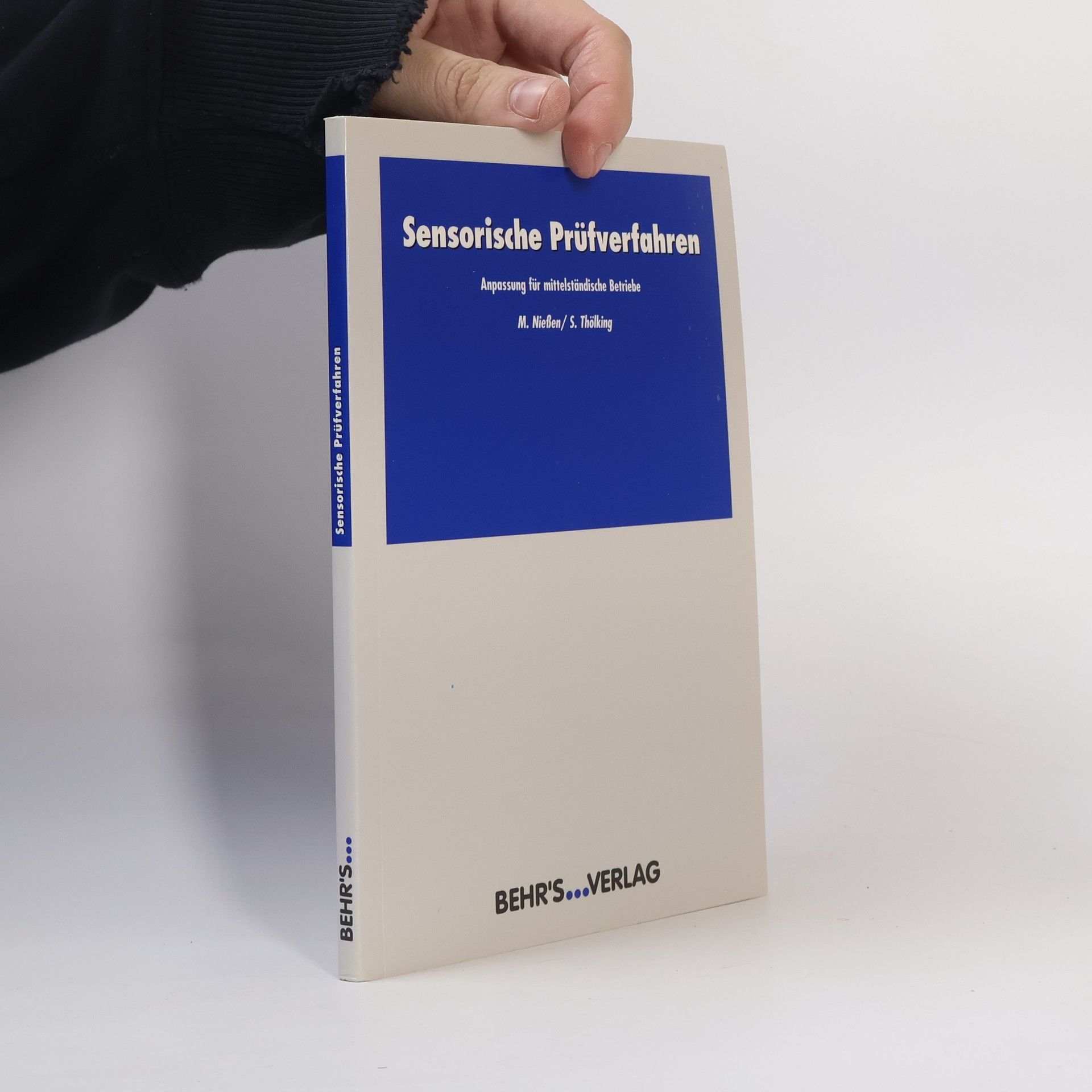 Martina Nießen Sensorische Prüfverfahren