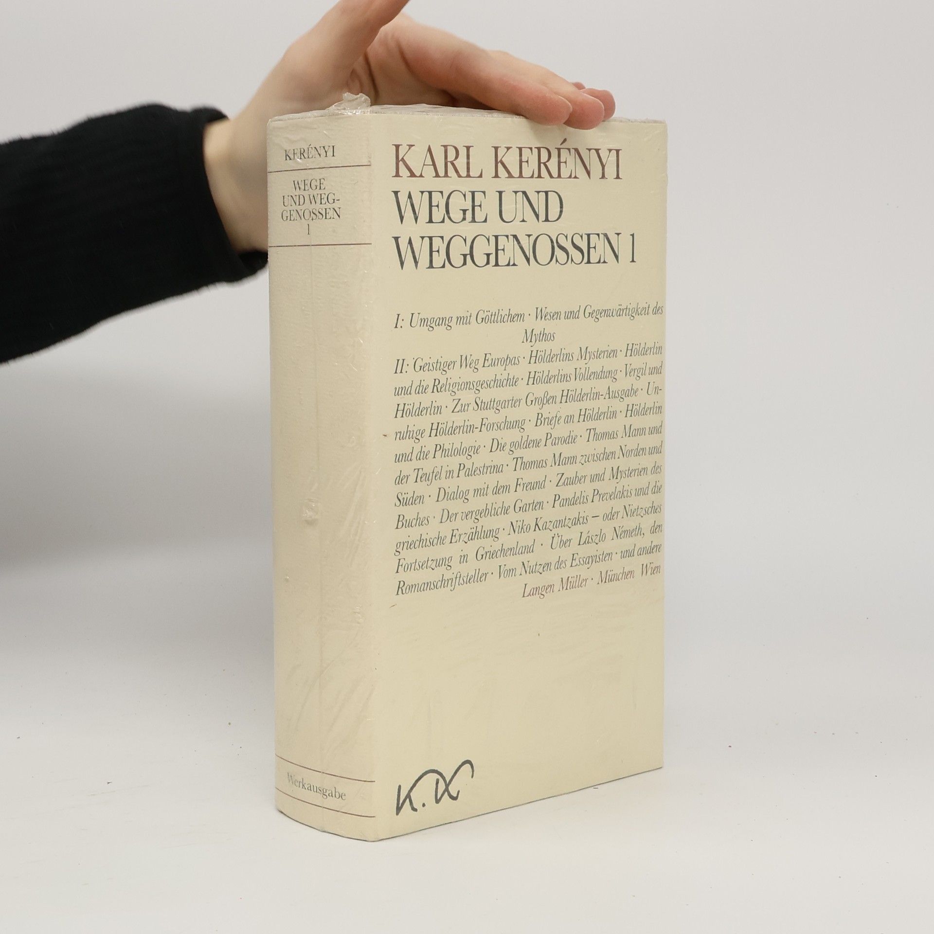 Károly Kerényi Wege und weggenossen 1