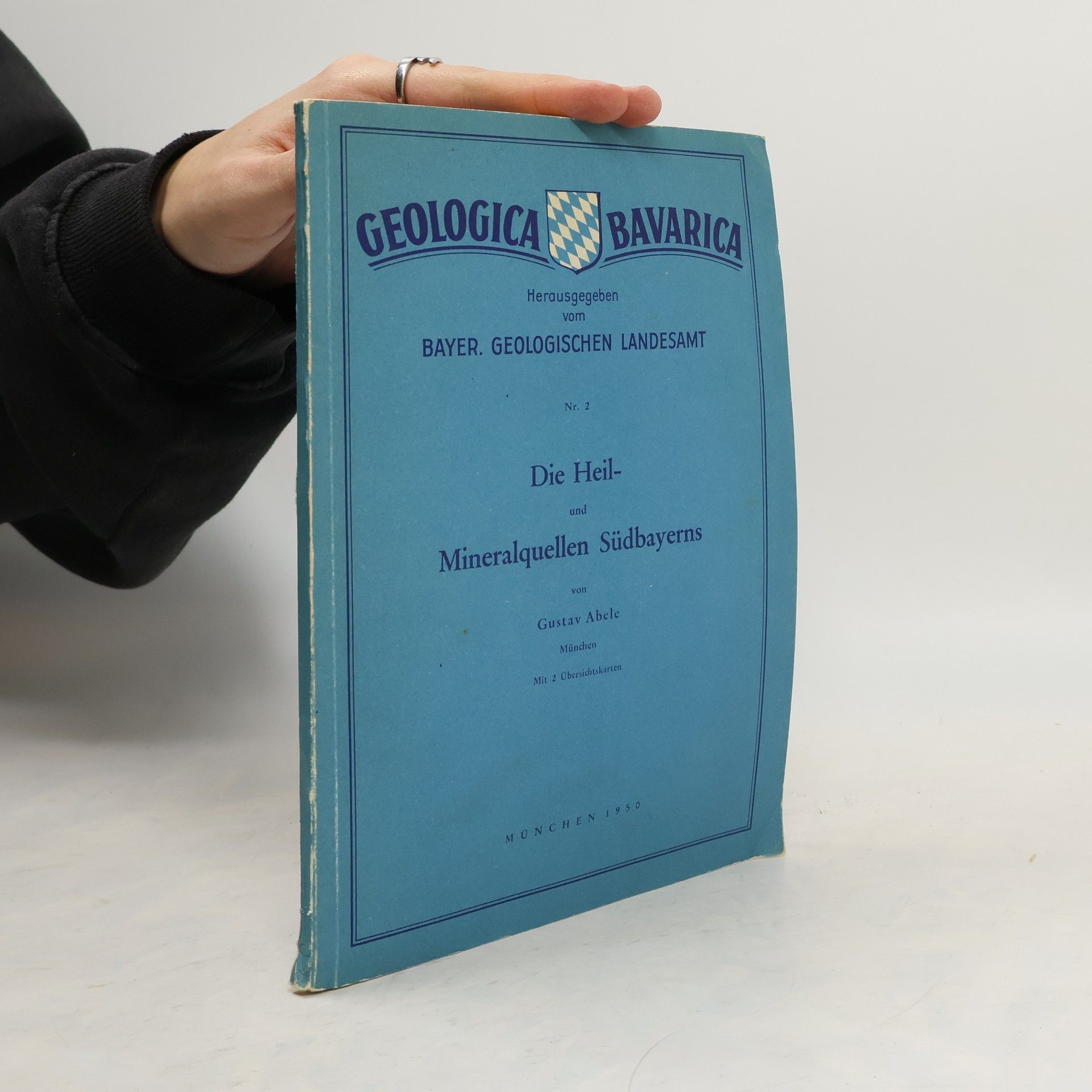 Gustav Abele Die Heil- und Mineralquellen Südbayerns