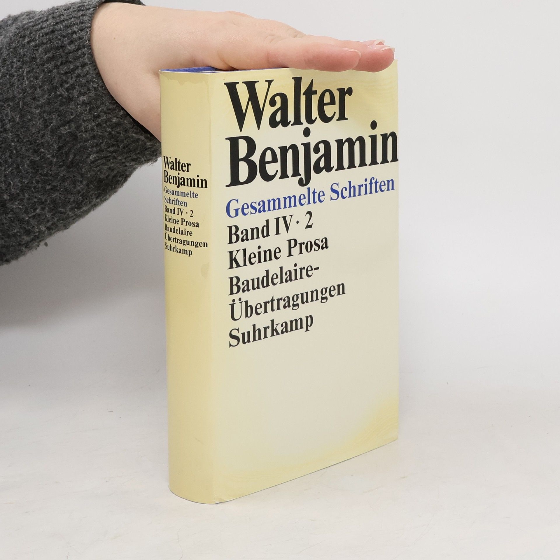 Walter Benjamin Gesammelte Schriften
