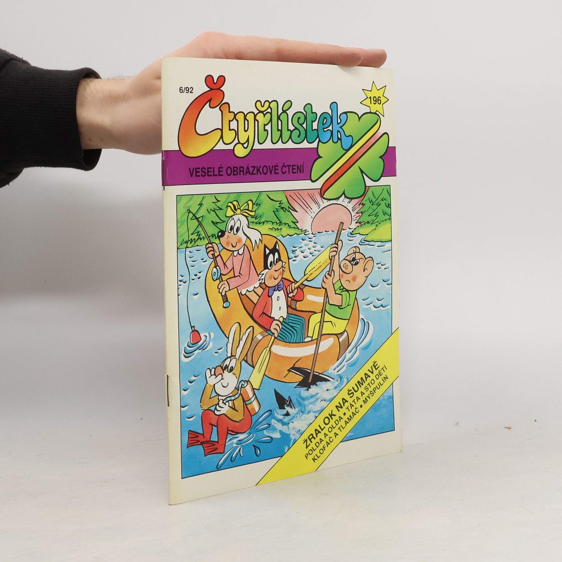 Kolektiv autorů Čtyřlístek 196. 6/1992