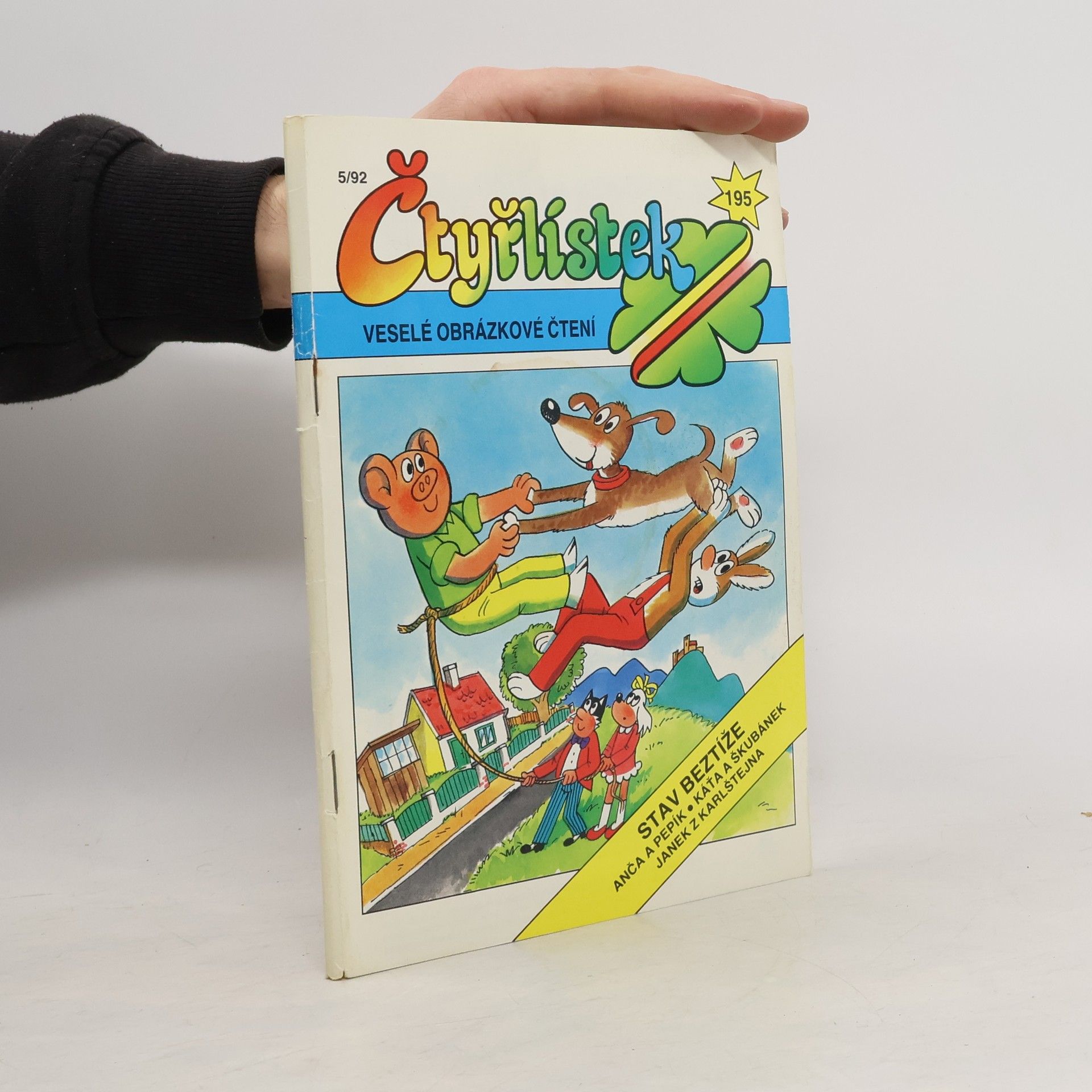 Kolektiv autorů Čtyřlístek 195. 5/1992. Stav beztíže