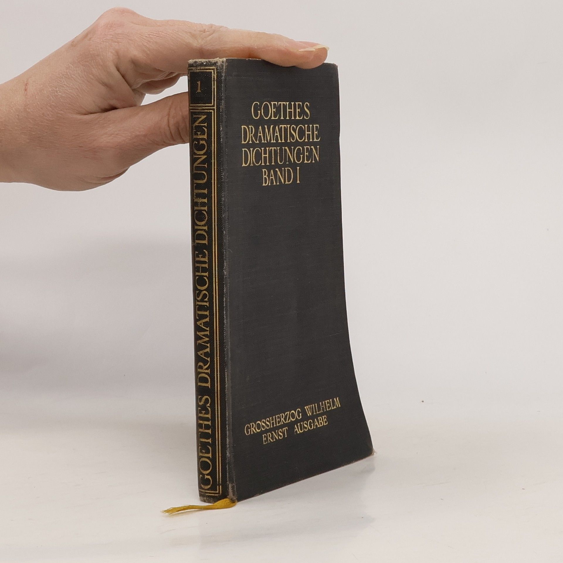 Johann Wolfgang von Goethe Goethes Dramatische Dichtungen I.