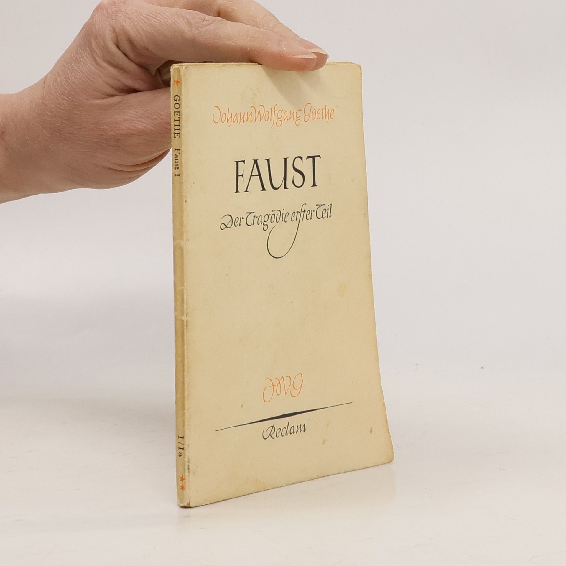 Johann Wolfgang von Goethe Faust 1