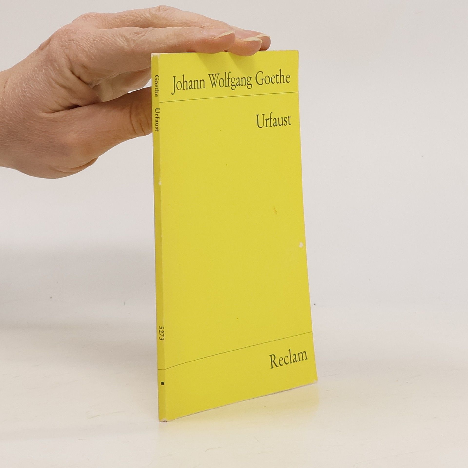 Johann Wolfgang von Goethe Urfaust