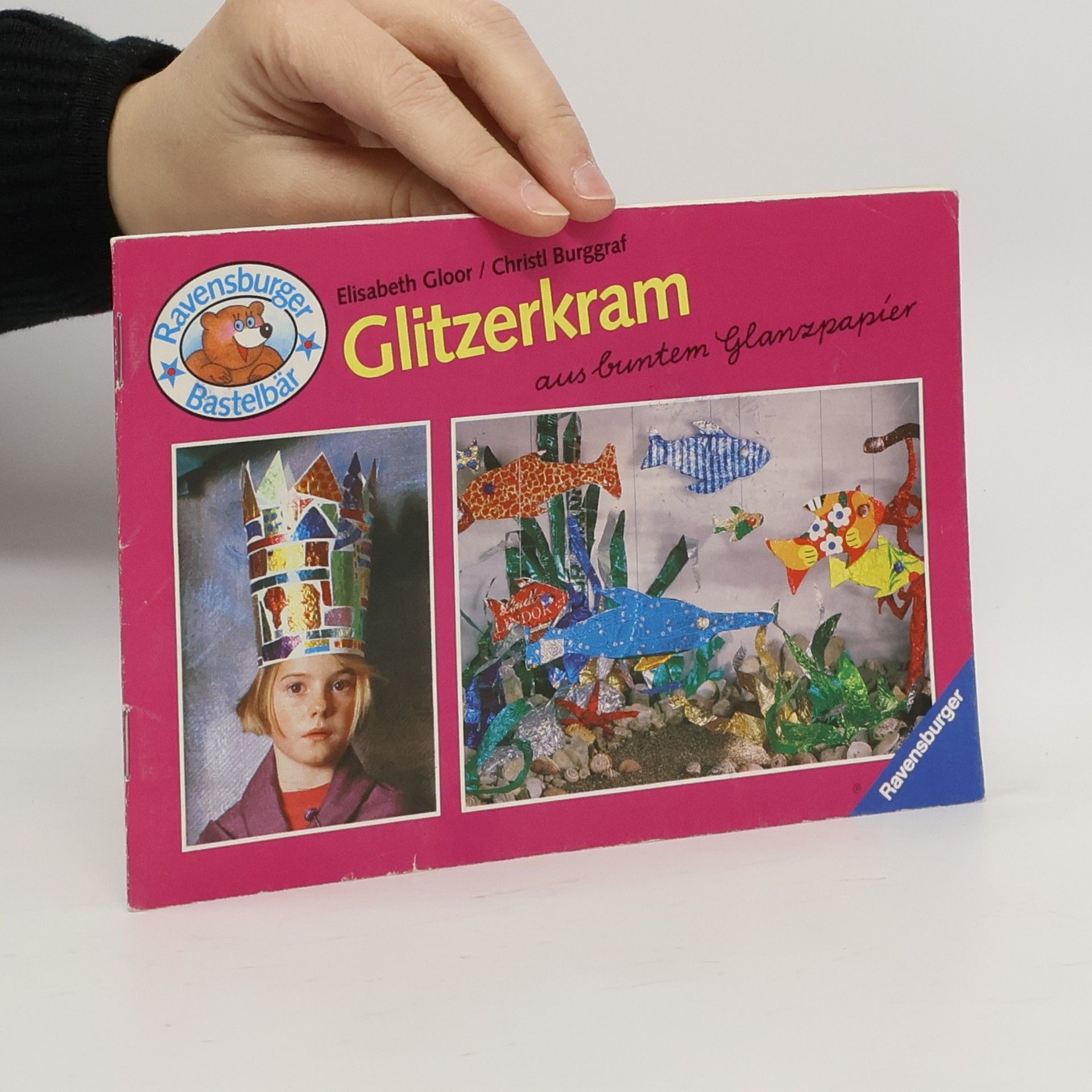 Elisabeth Gloor Glitzerkram aus buntem Glanzpapier