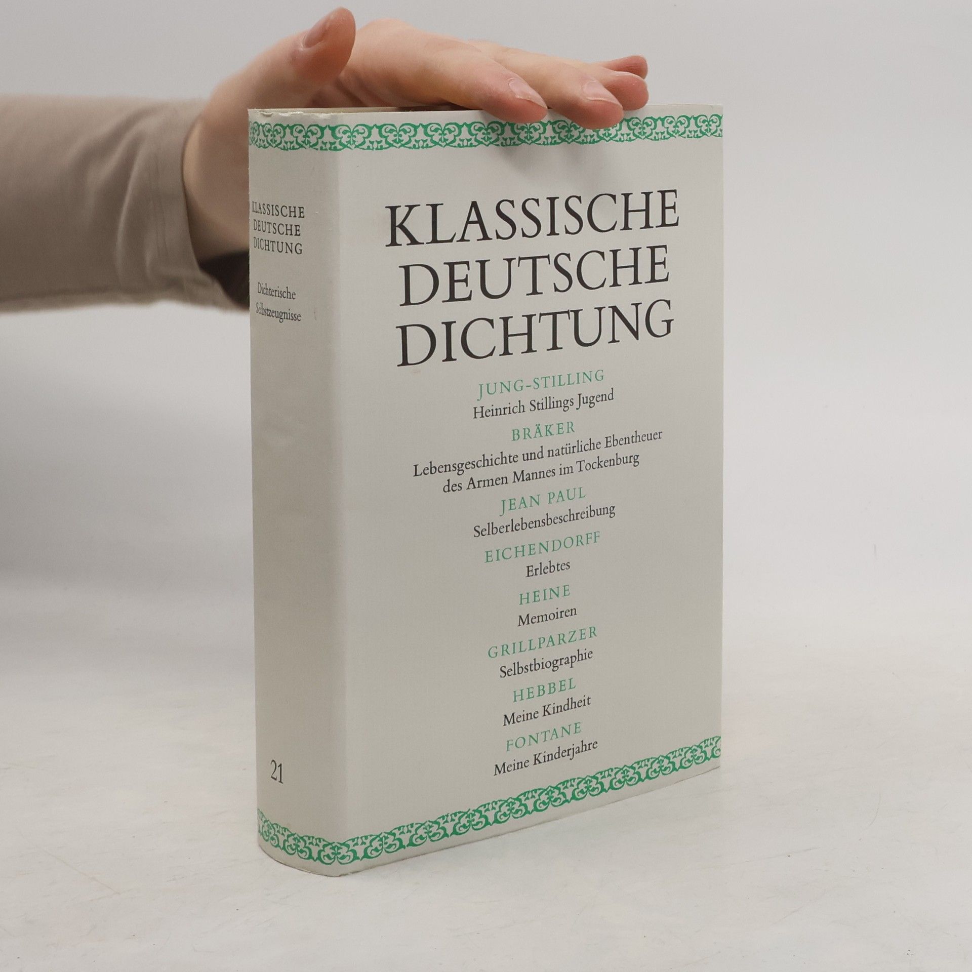 Auteurscollectief Klassische Deutsche Dichtung 21