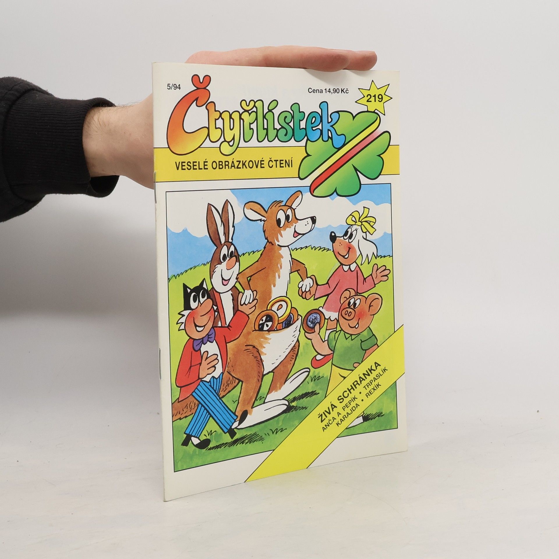 Collectif d'auteurs Čtyřlístek 219. Živá schránka