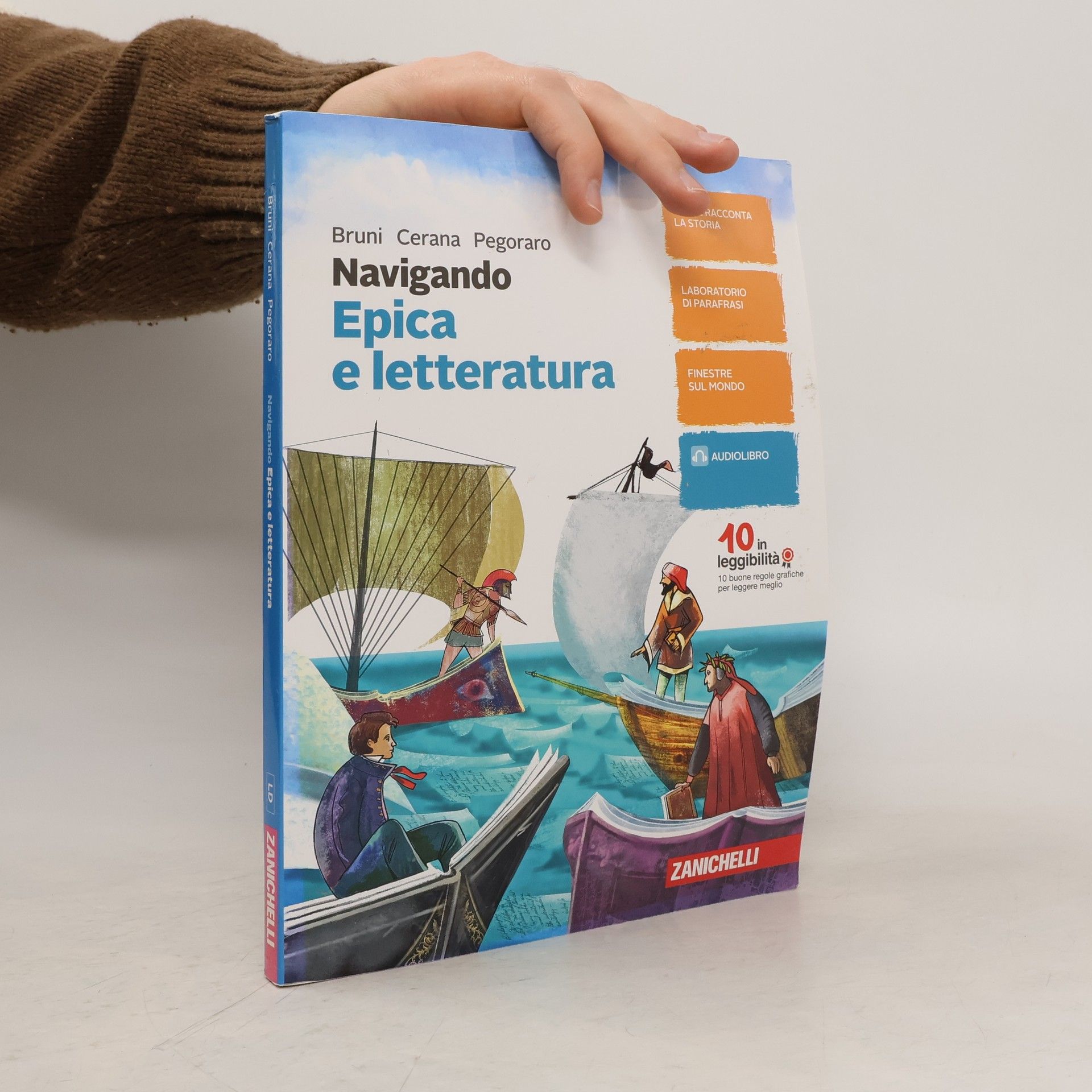 Valeria Bruni Navigando. Antologia di italiano. Con Epica e letteratura. Per la Scuola media