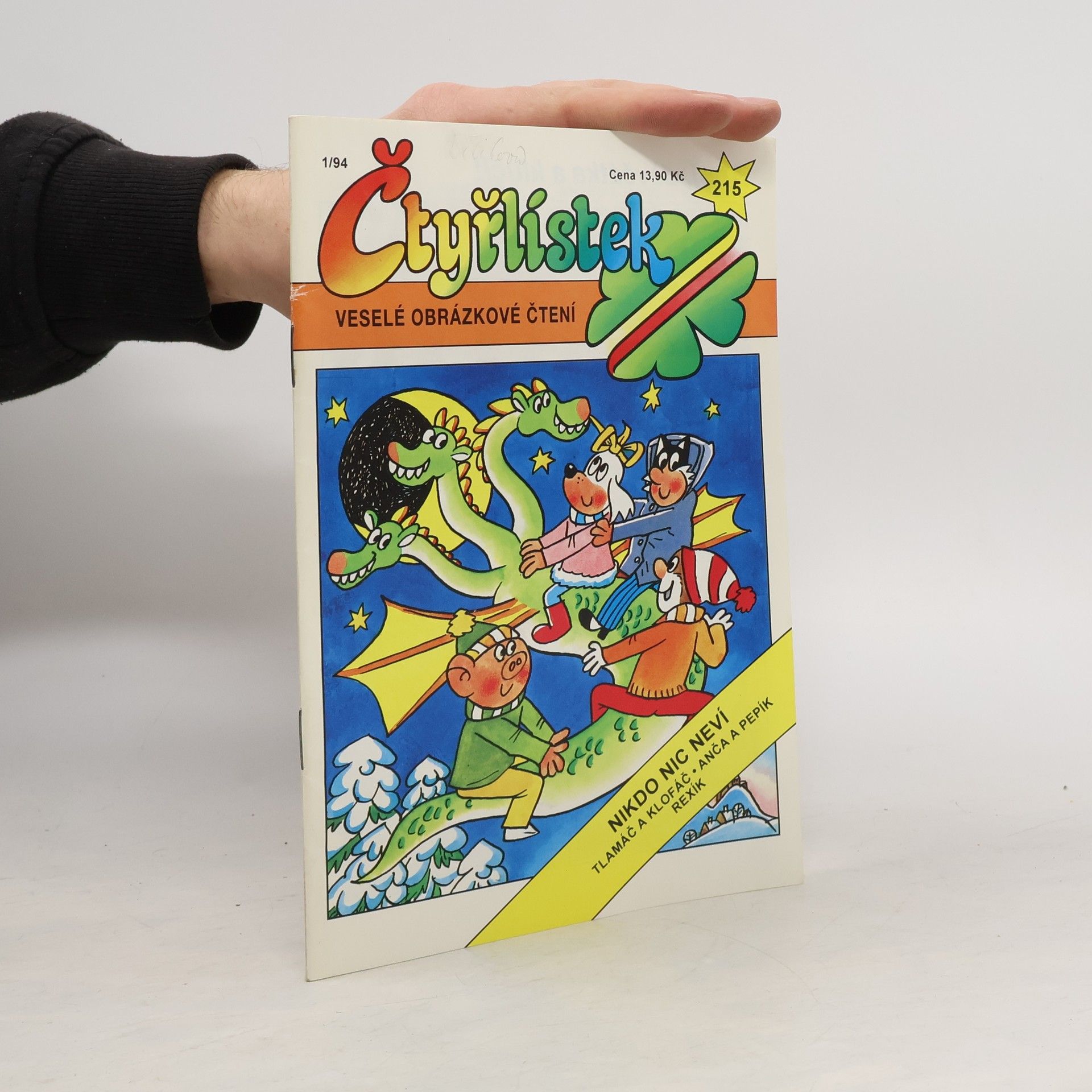 Kolektiv autorů Čtyřlístek 1/1994 215. Nikdo nic neví