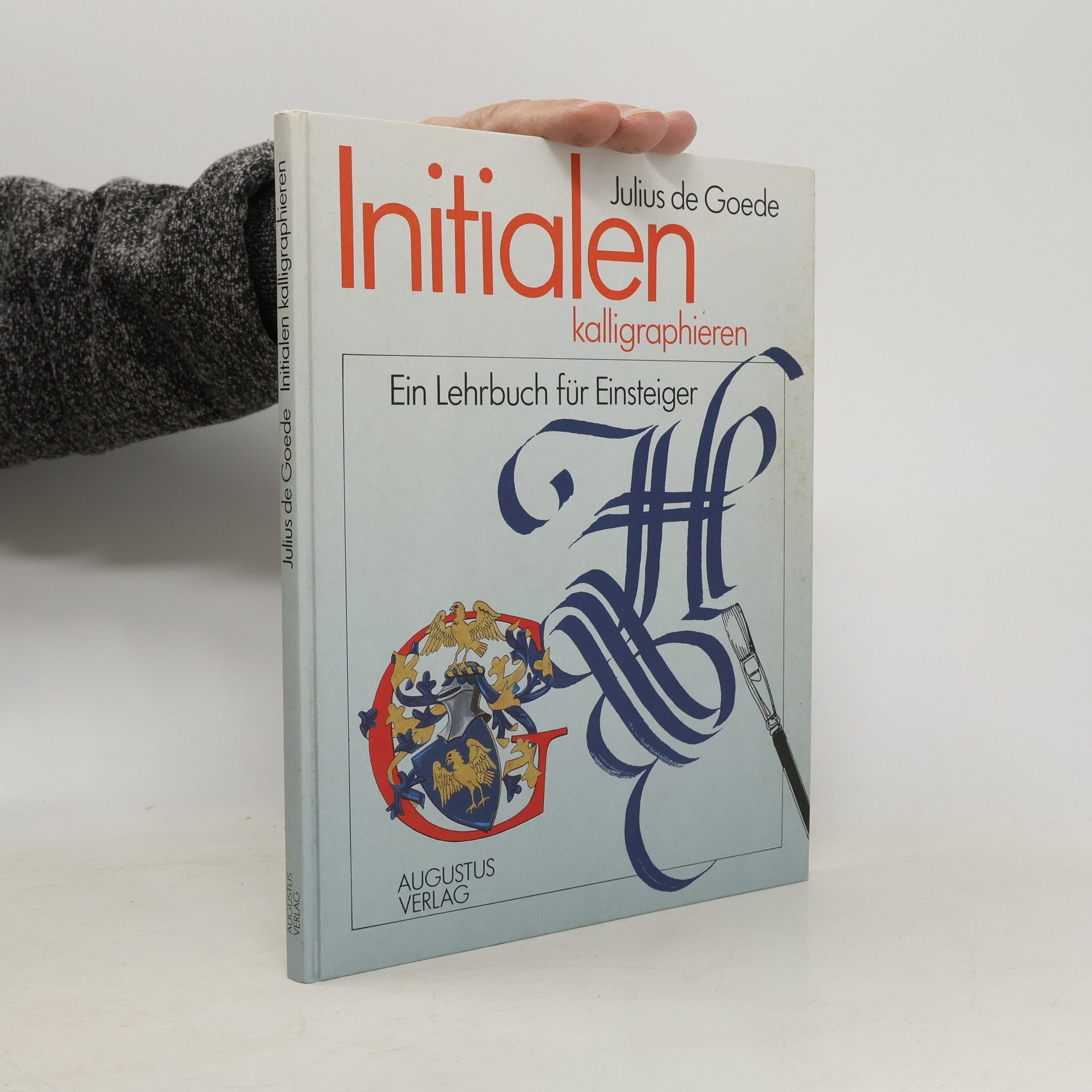 Julius de Goede Initialen kalligraphieren