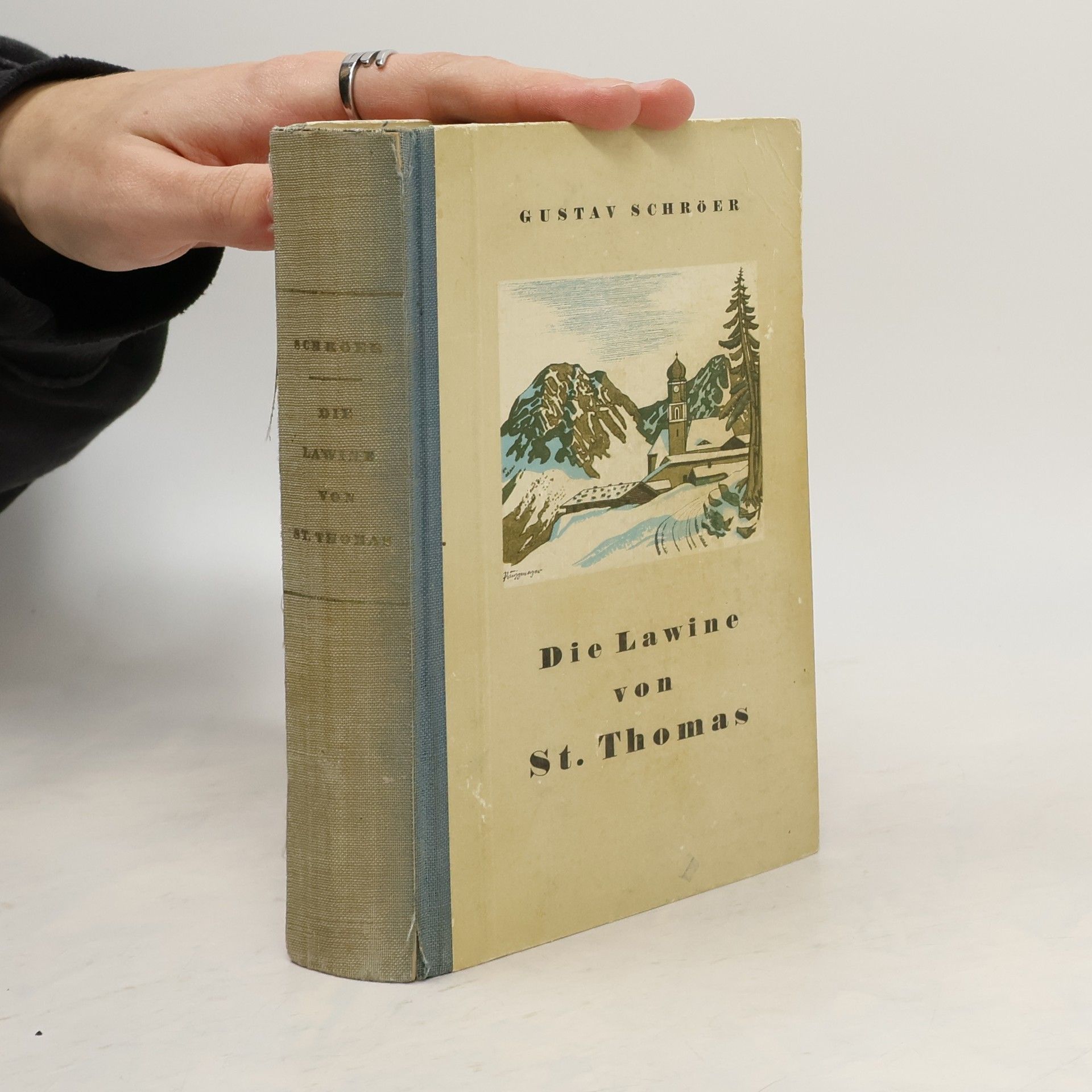 Gustav Schröer Die Lawine von St. Thomas