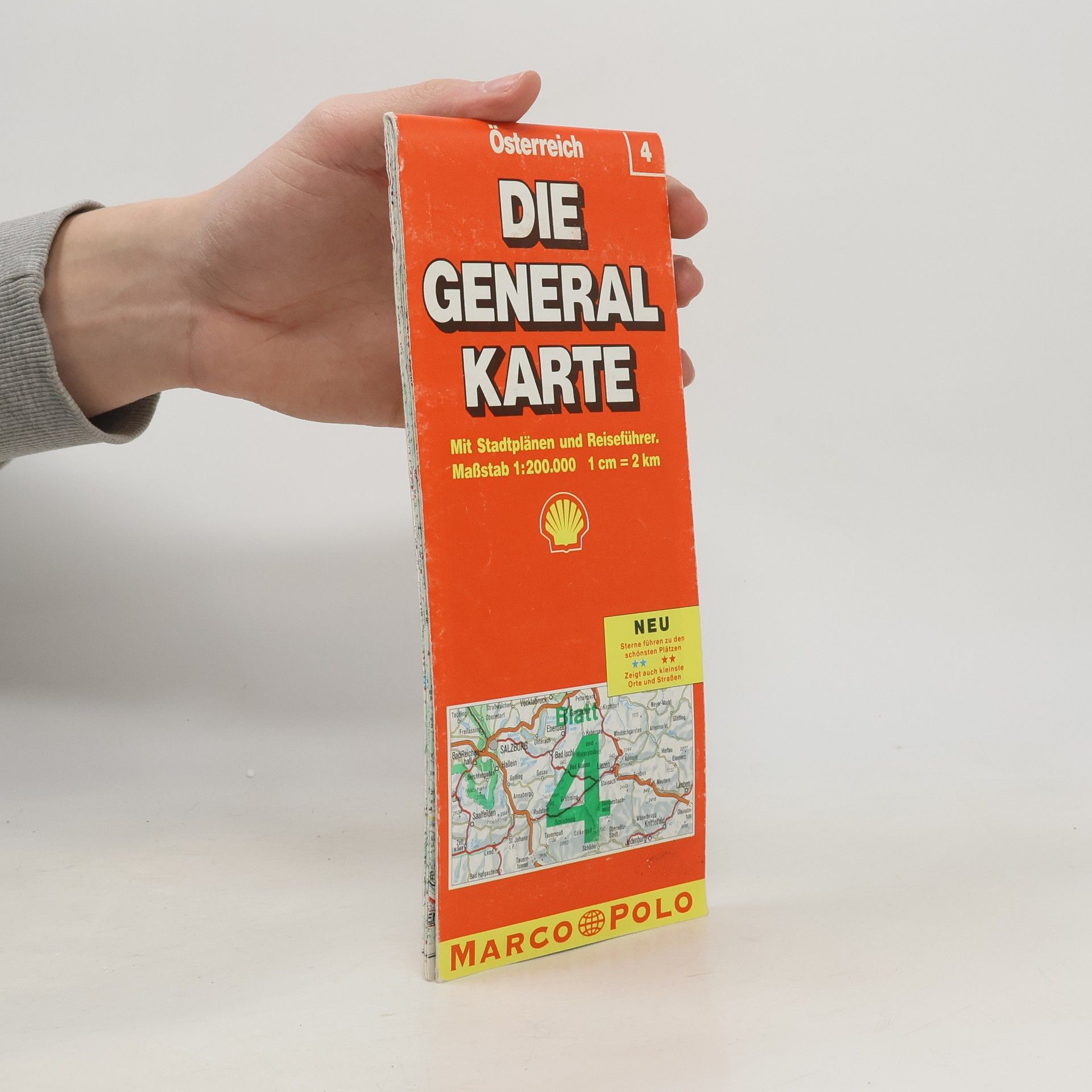 Kolektiv autorů Die Generalkarte: Österreich