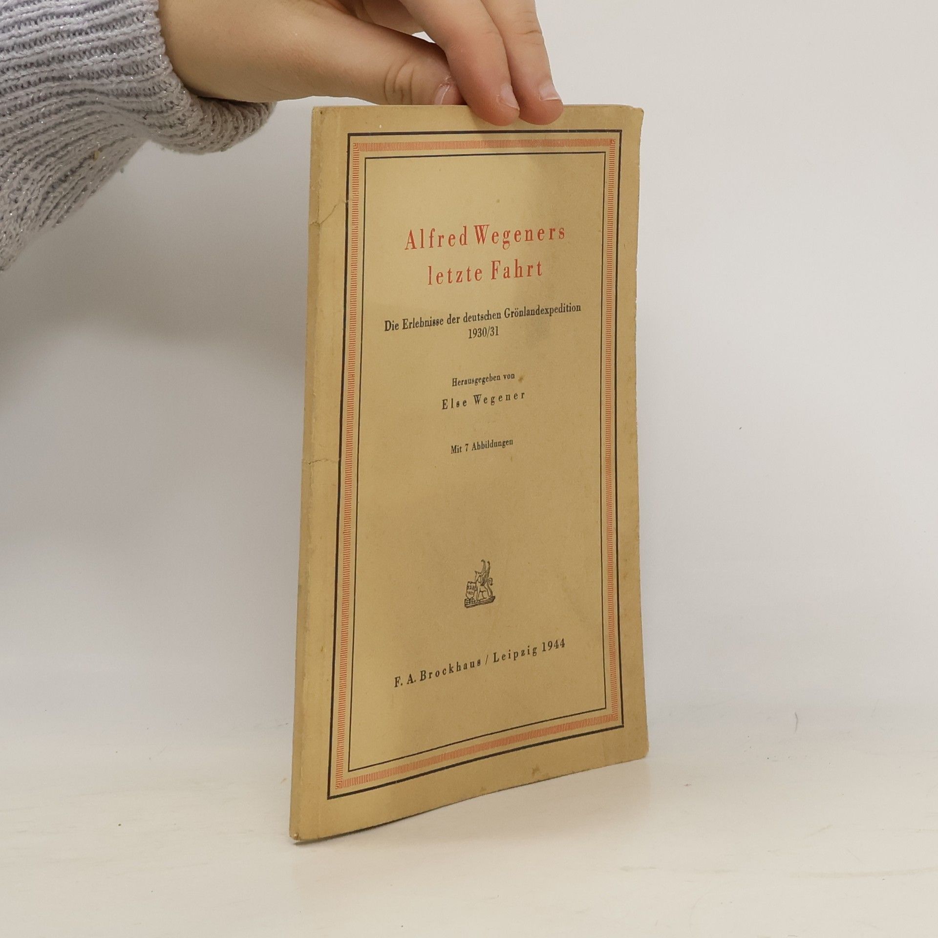 Else Wegener Alfred Wegeners letzte Fahrt