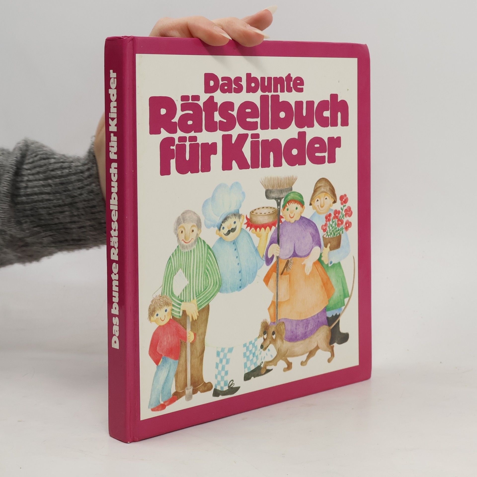 Das bunte Rätselbuch für Kinder