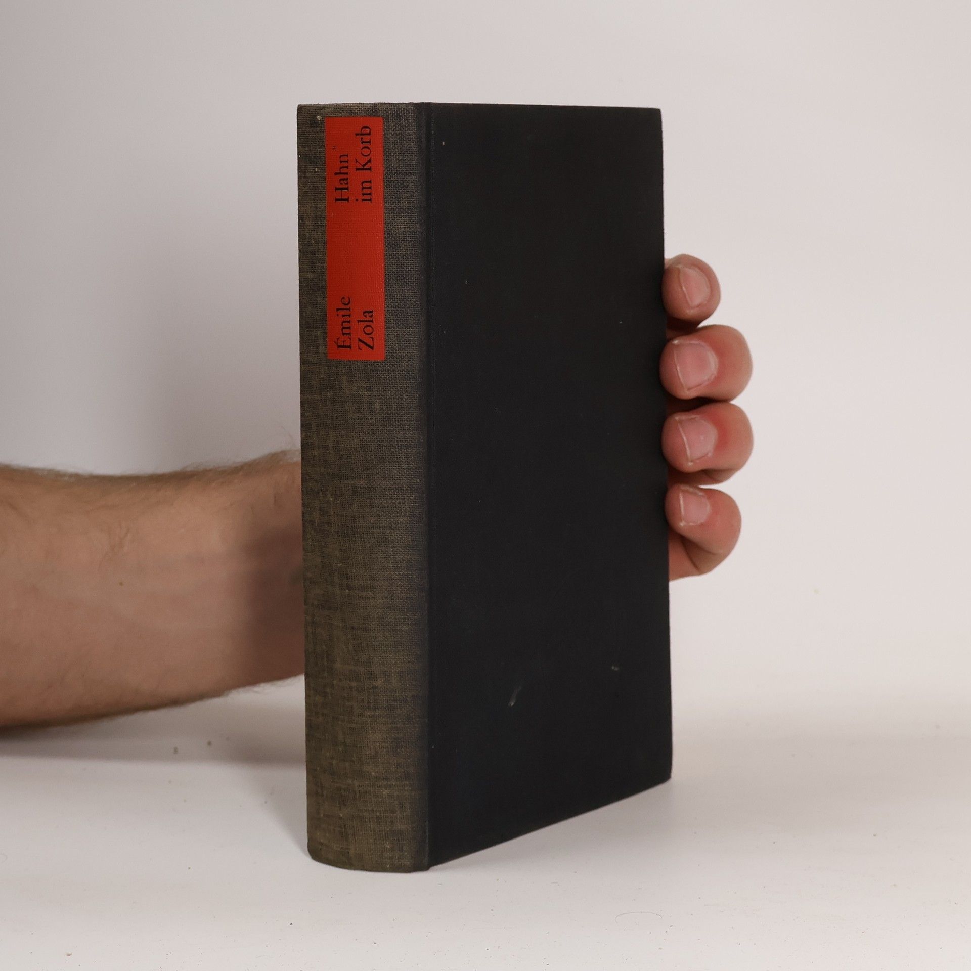 Émile Zola Hahn im Korb