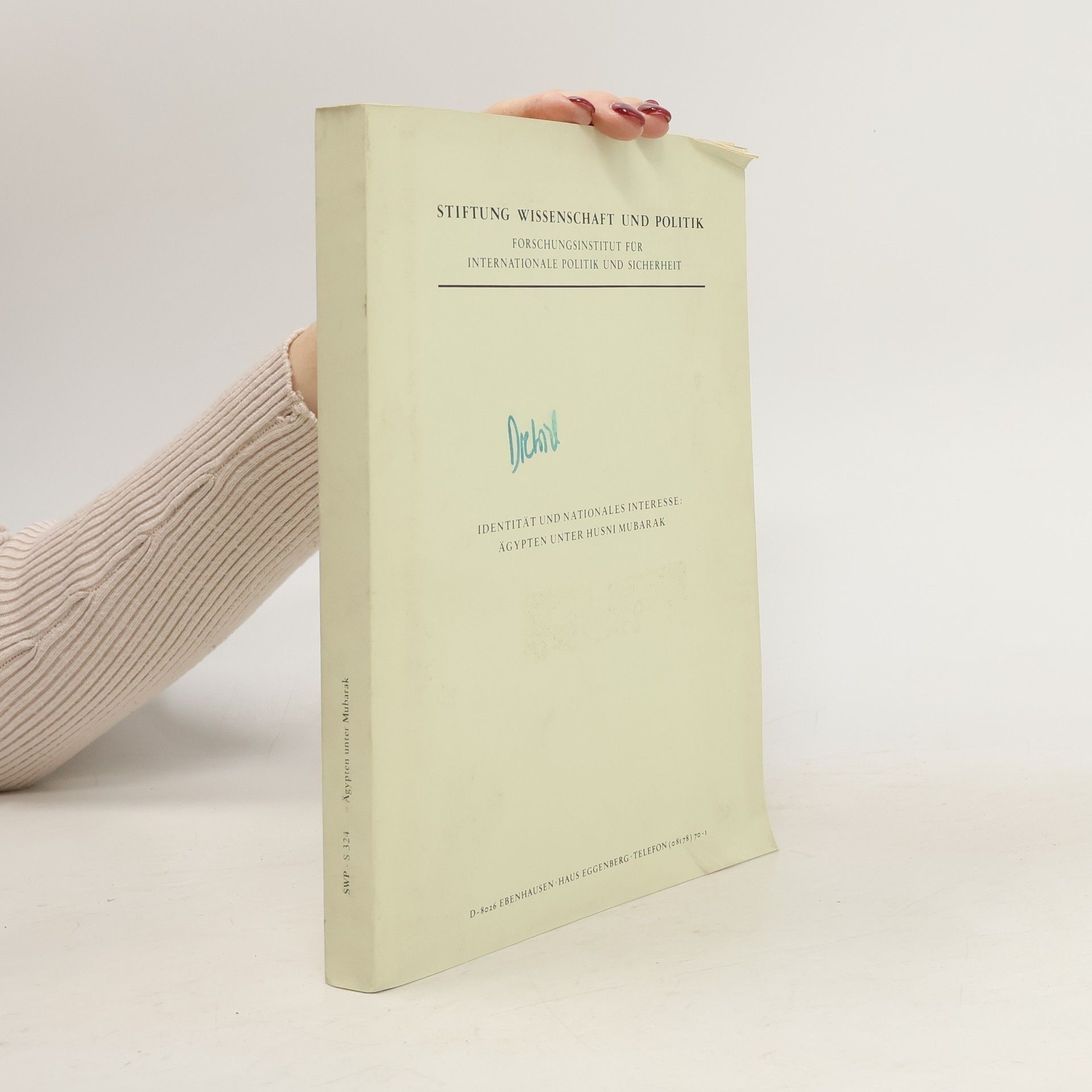 Gudrun Krämer Identität und nationales Interesse