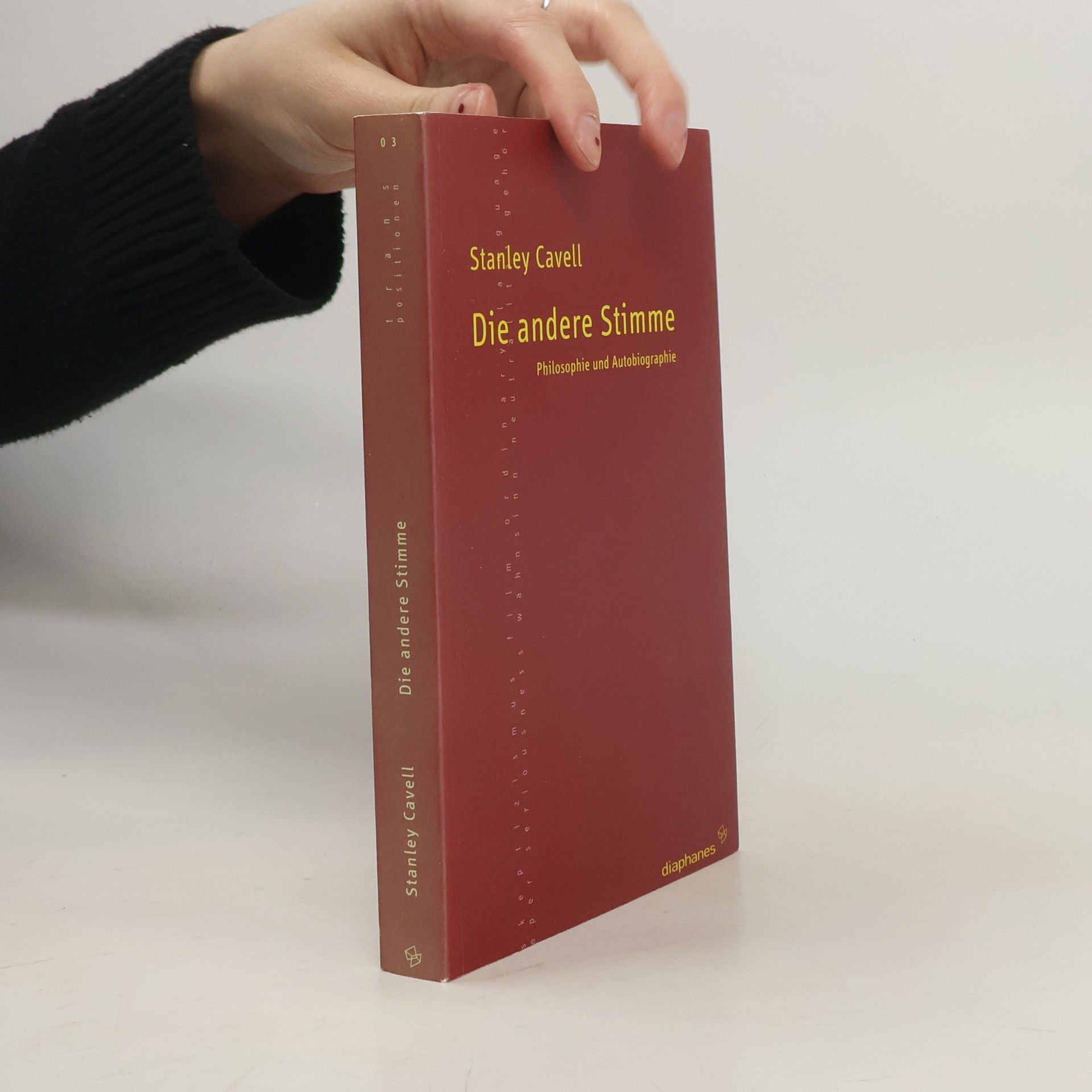 Stanley Cavell Die andere Stimme
