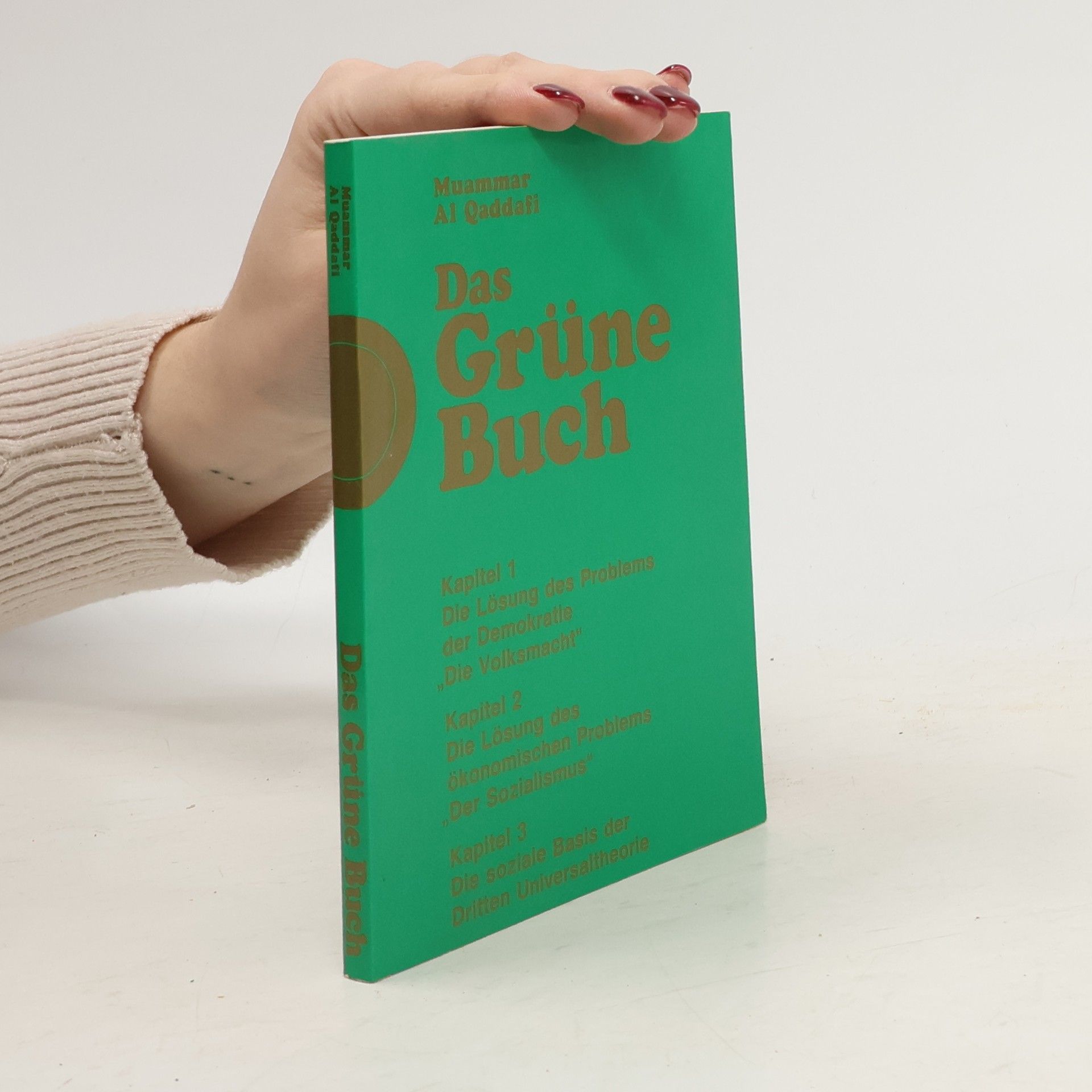 Muammar Al Qaddafi Das Grüne Buch