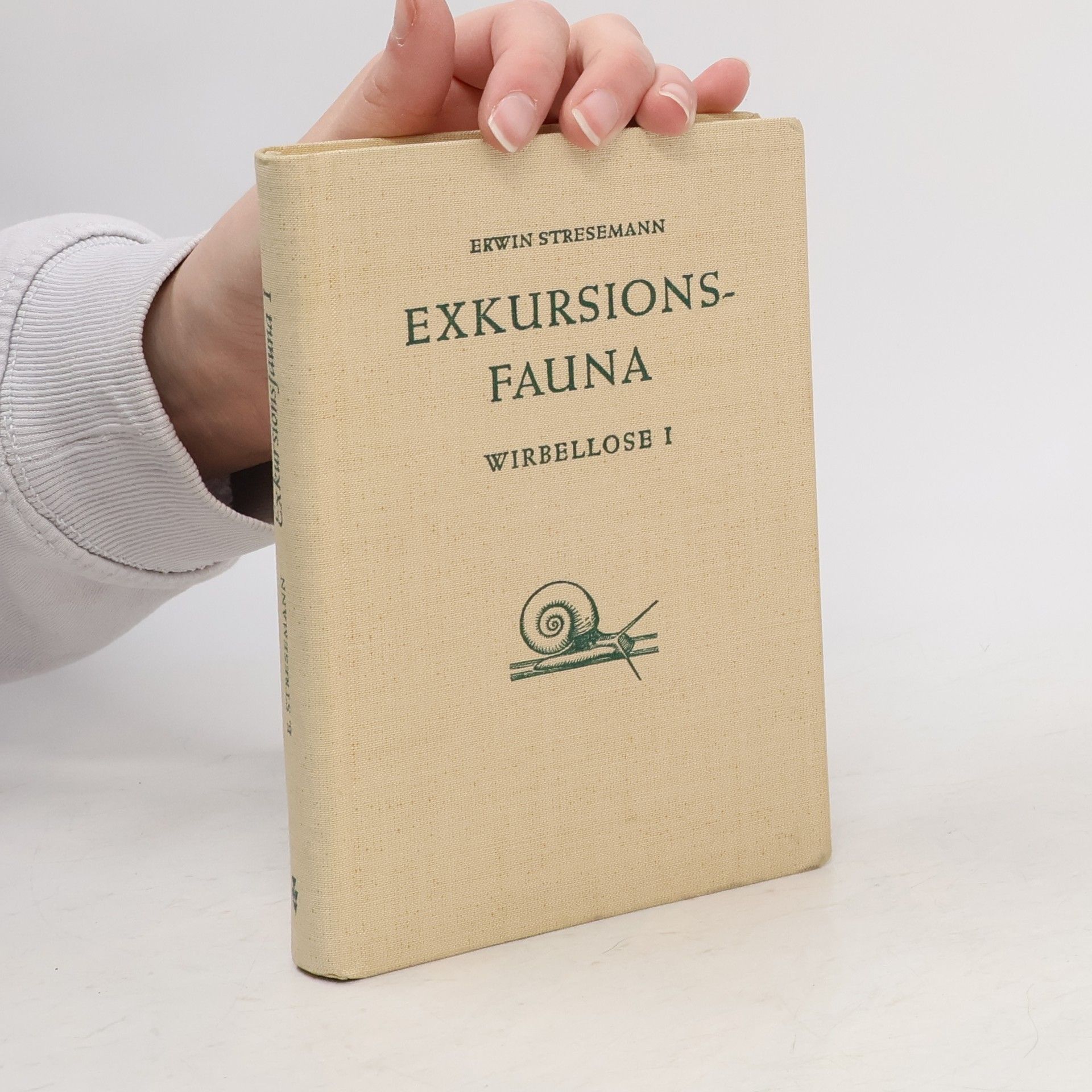 Erwin Stresemann Exkursionsfauna. Wirbellose I.