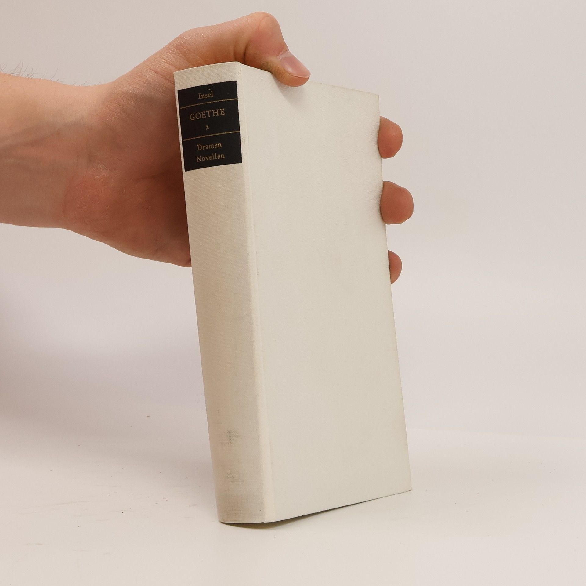 Johann Wolfgang von Goethe Goethe 2. Dramen Novellen