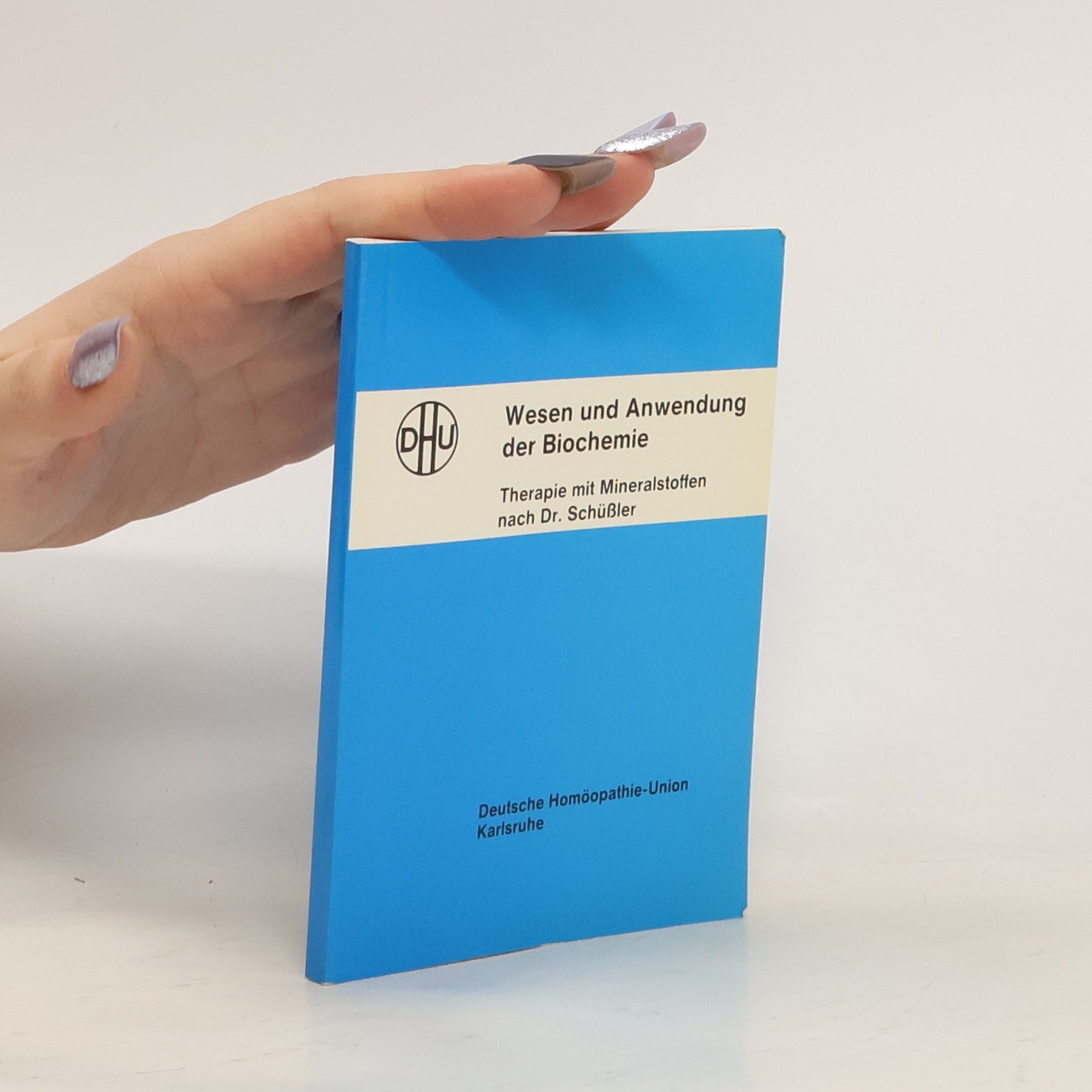 Hartwig Gäbler Wesen und Anwendung der Biochemie