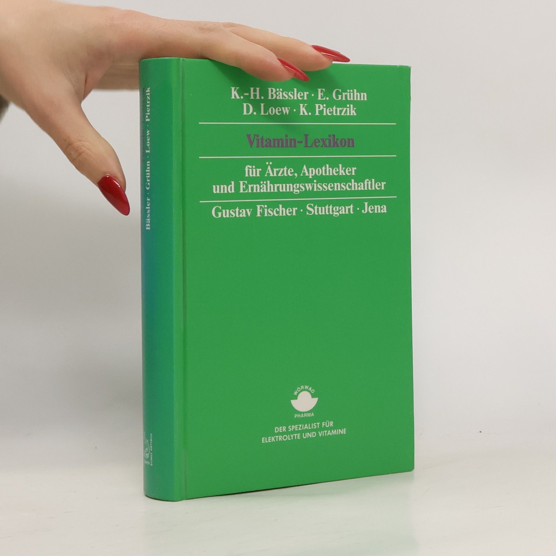 Vitamin-Lexikon für Ärzte, Apotheker und Ernährungswissenschaftler