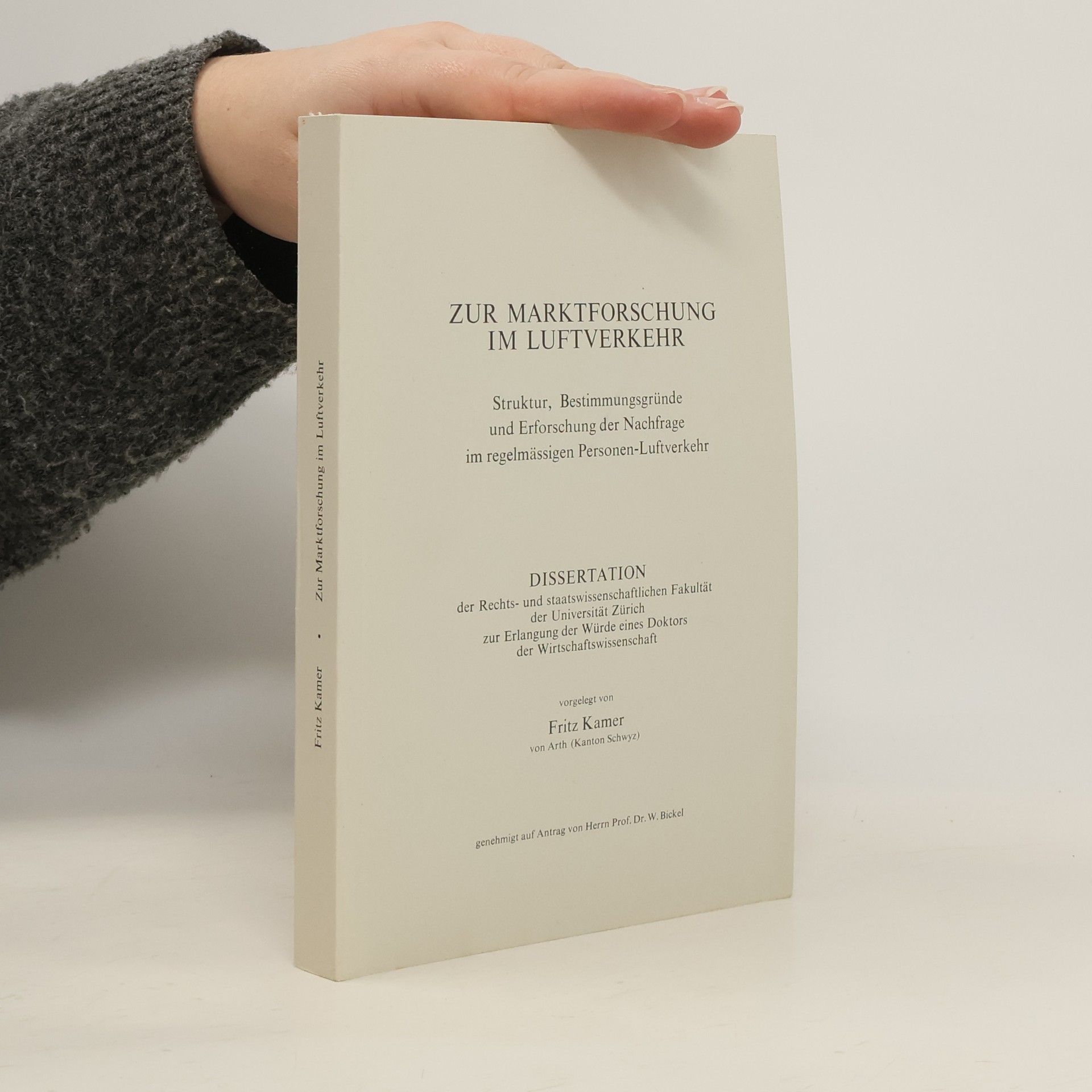 Zur Marktforschung im Luftverkehr