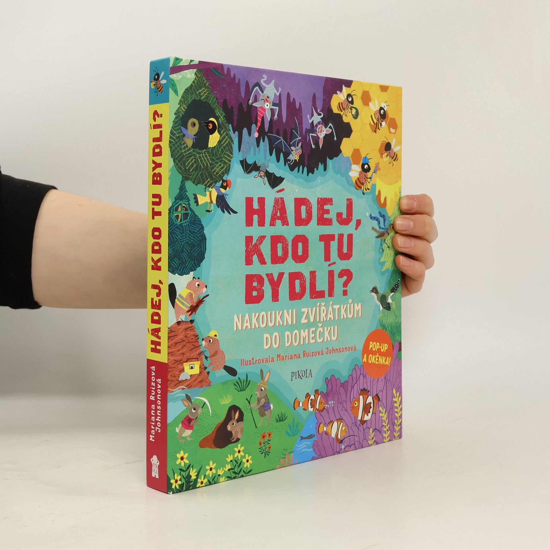 Hádej, kdo tu bydlí? - Nakoukni zvířátkům do domečku