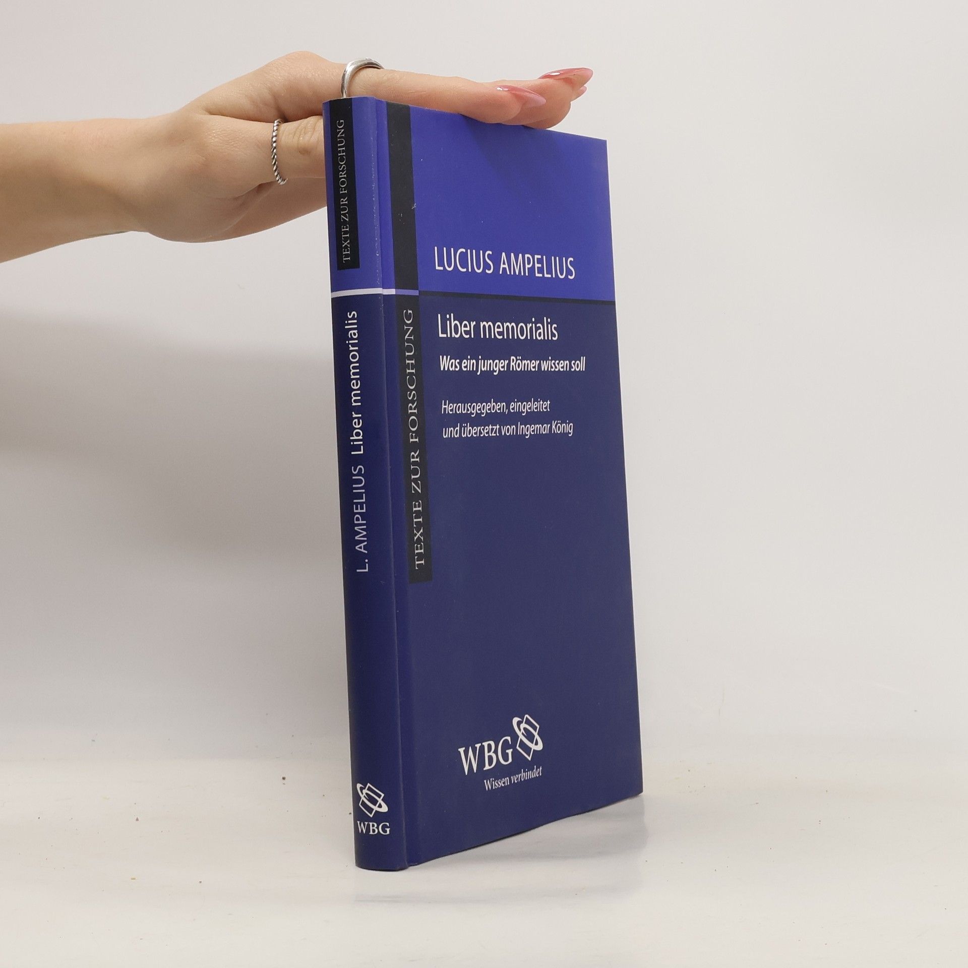 Texte zur Forschung: Liber memorialis