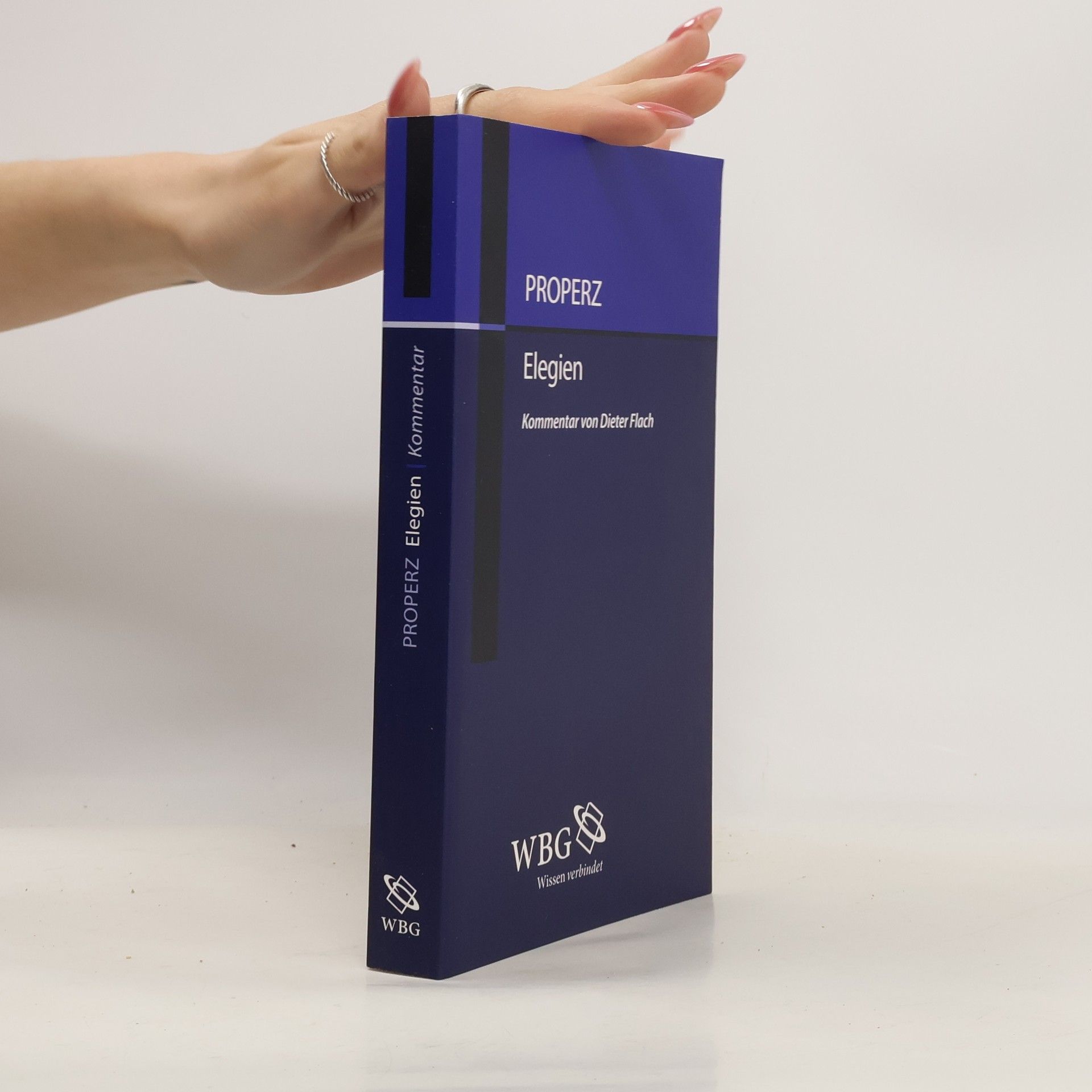 Texte zur Forschung: Sextus Propertius, Elegien