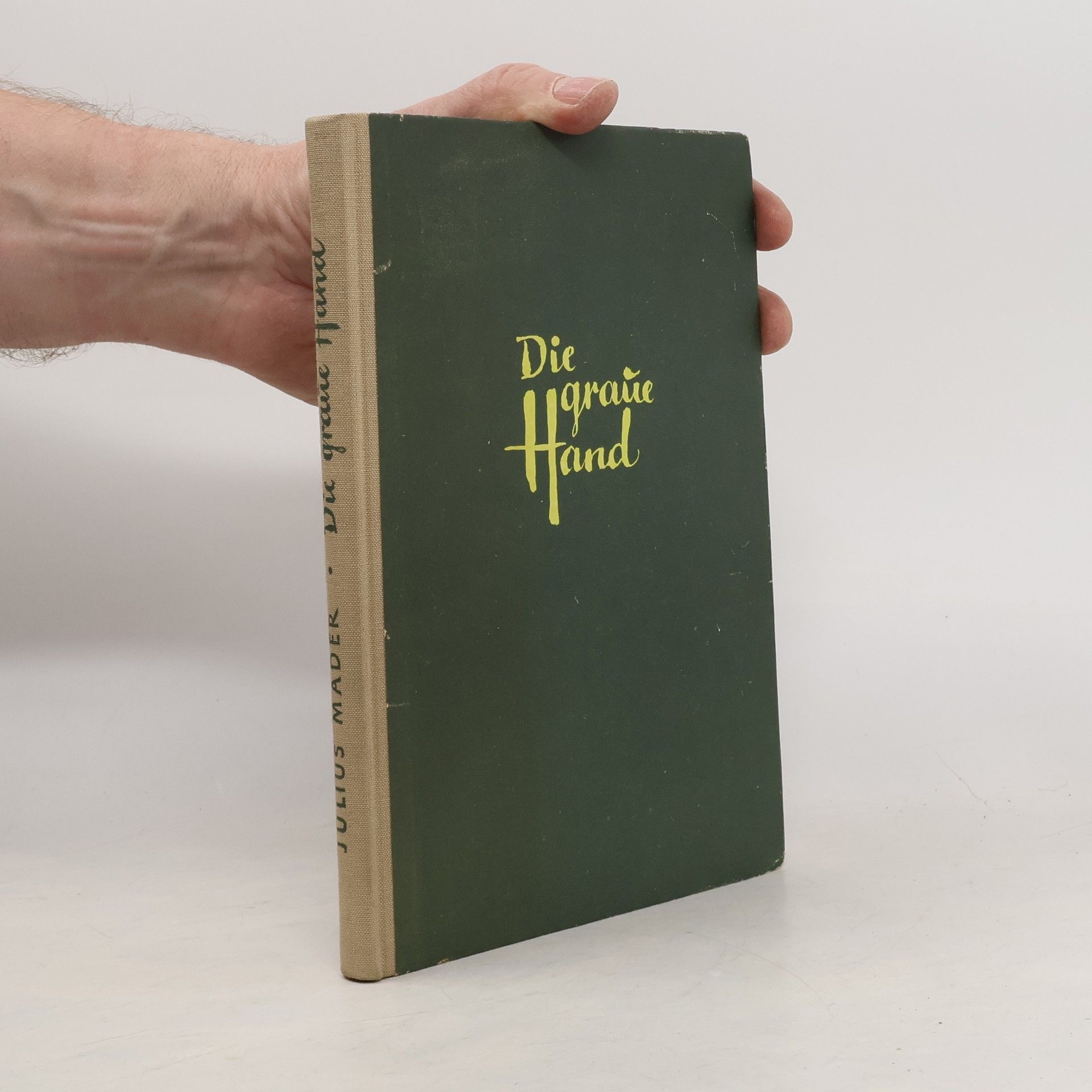 Julius Mader Die graue Hand