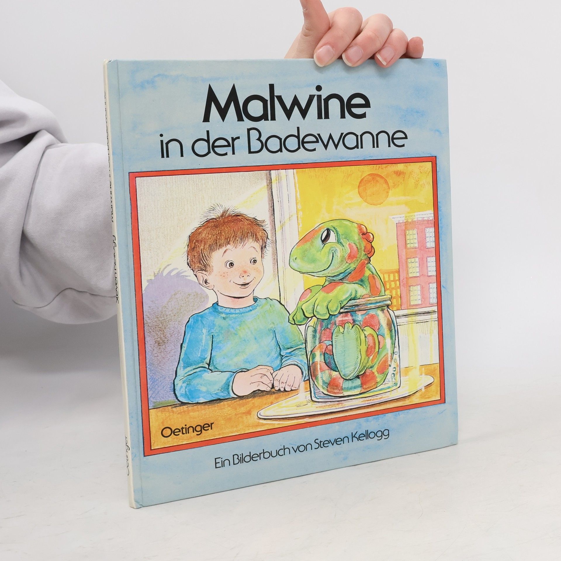 Steven Kellogg Malwine in der Badewanne