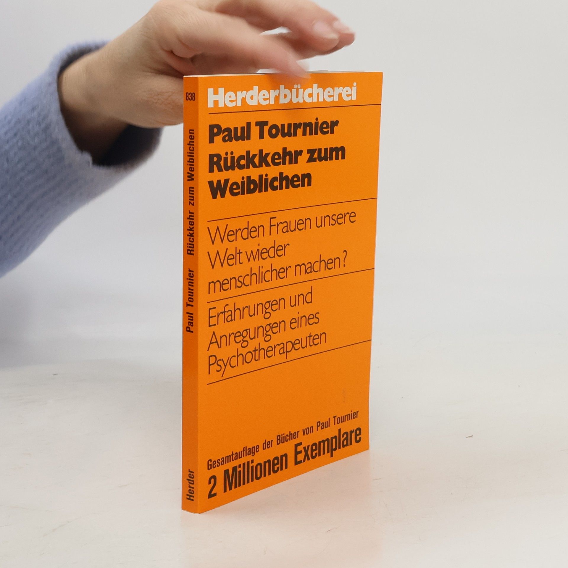 Paul Tournier Rückkehr zum Weiblichen